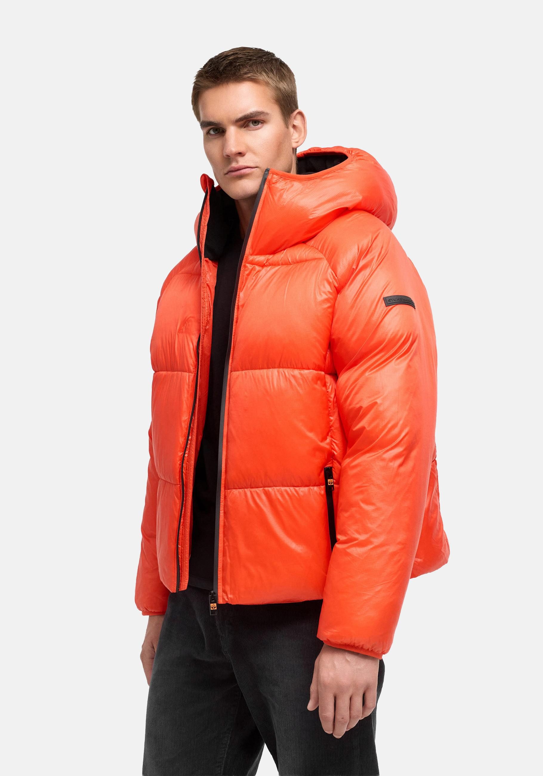 Stone Harbour Outdoorjacke Ziruus XX Warme Herren Steppjacke mit verstellbarem Saum