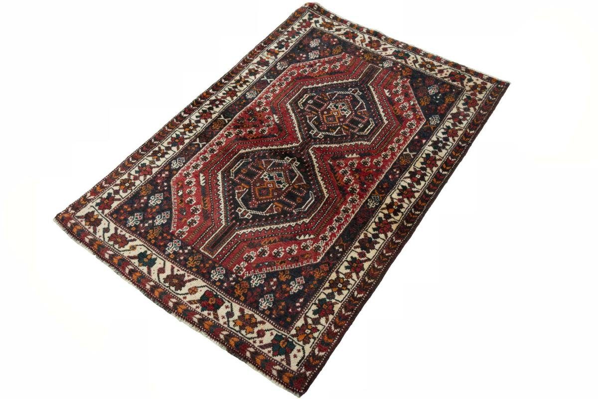 mm Orientteppich Höhe: Shiraz / Orientteppich Trading, 107x159 Handgeknüpfter Perserteppich, 10 Nain rechteckig,