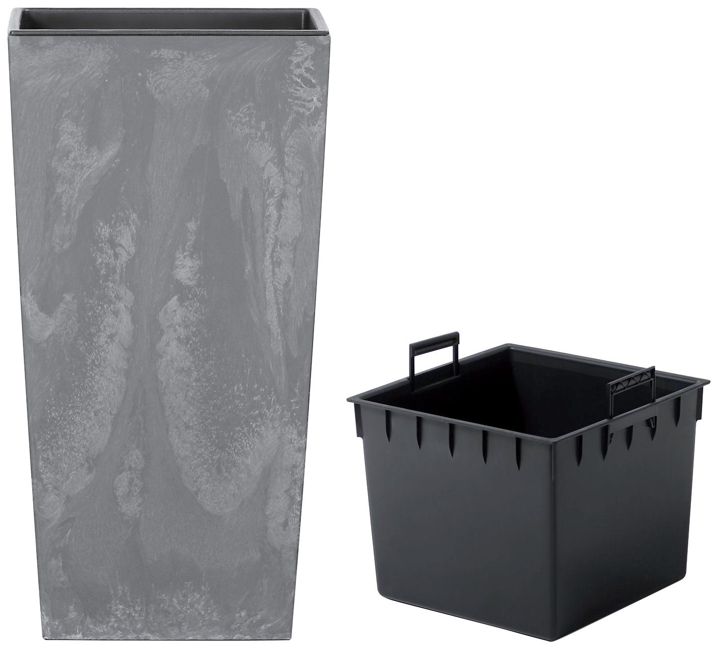 Prosperplast Pflanzkübel Urbi Square Effect, BxTxH: 26,5x26,5x50 cm günstig online kaufen