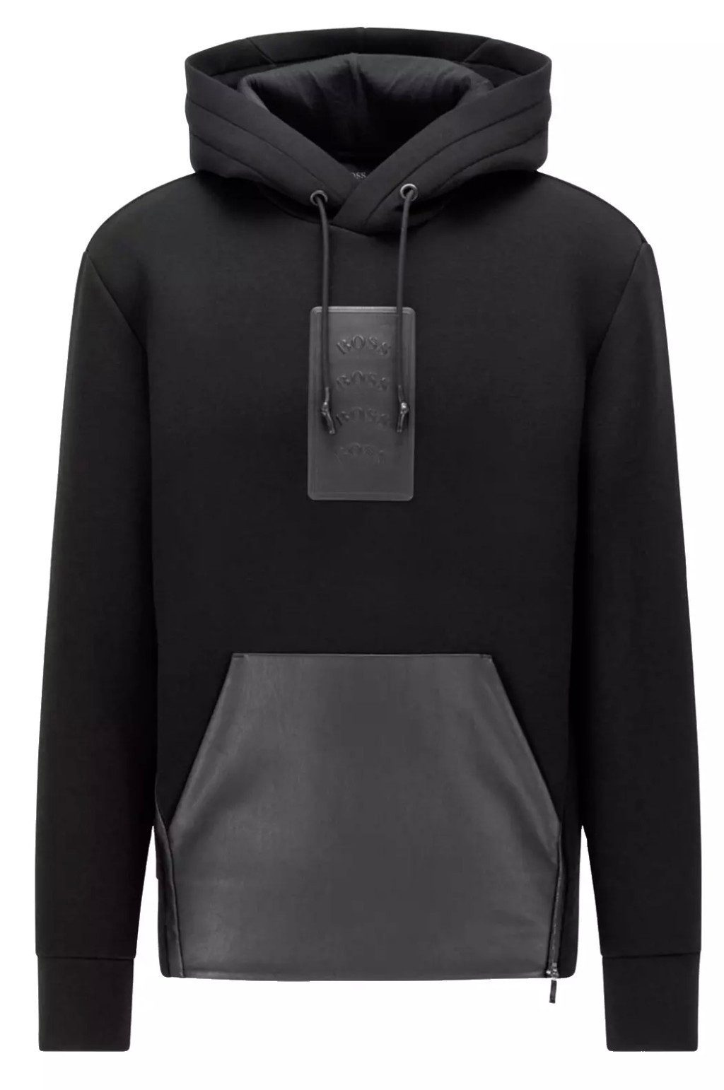 BOSS Kapuzensweatshirt X AJBXNG Anthony Joshua Kollaboration Hoodie Lockerer Schnitt – Kapuze mit Kordelzug – Kängurutasche