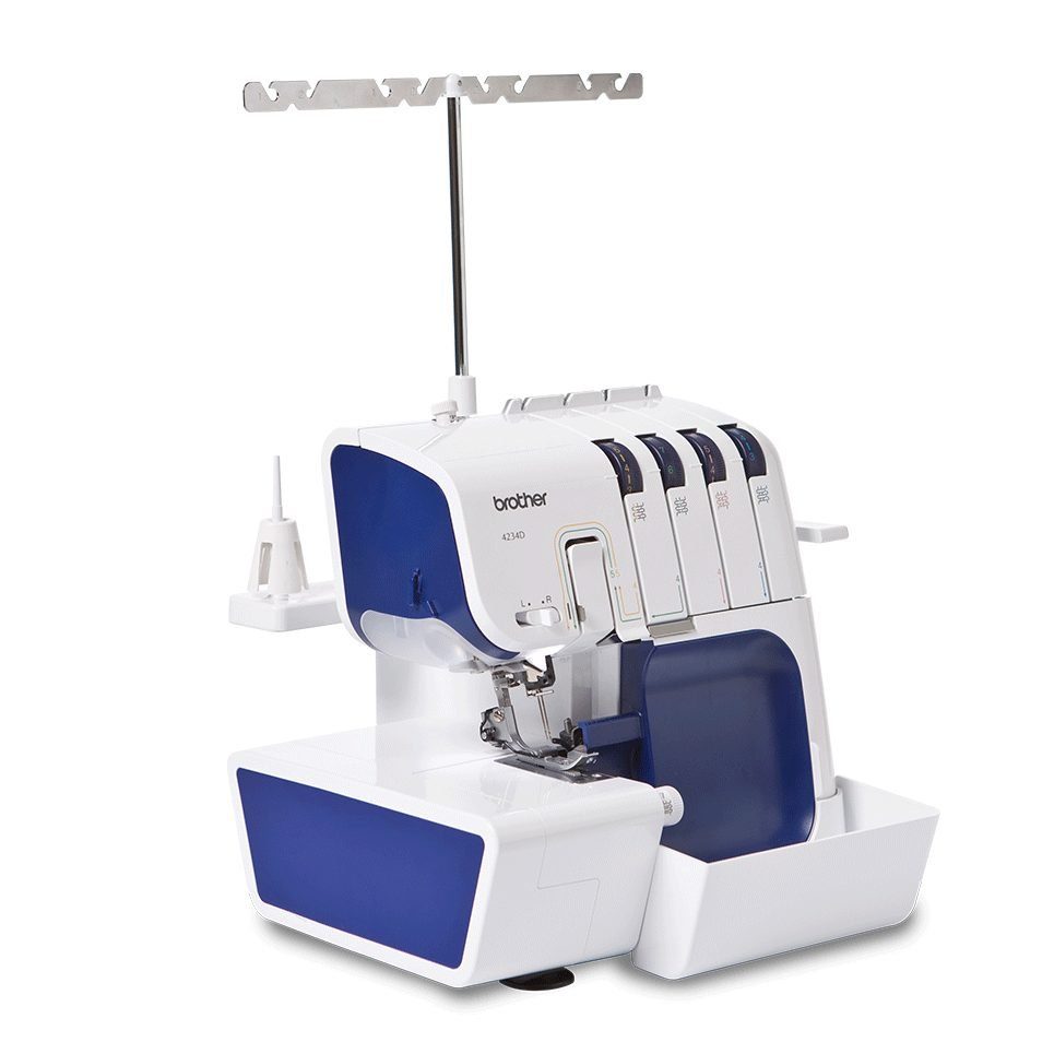 Brother Nähmaschine Overlock 4234D, Professionelle Verarbeitung für nahezu alle Stoffarten