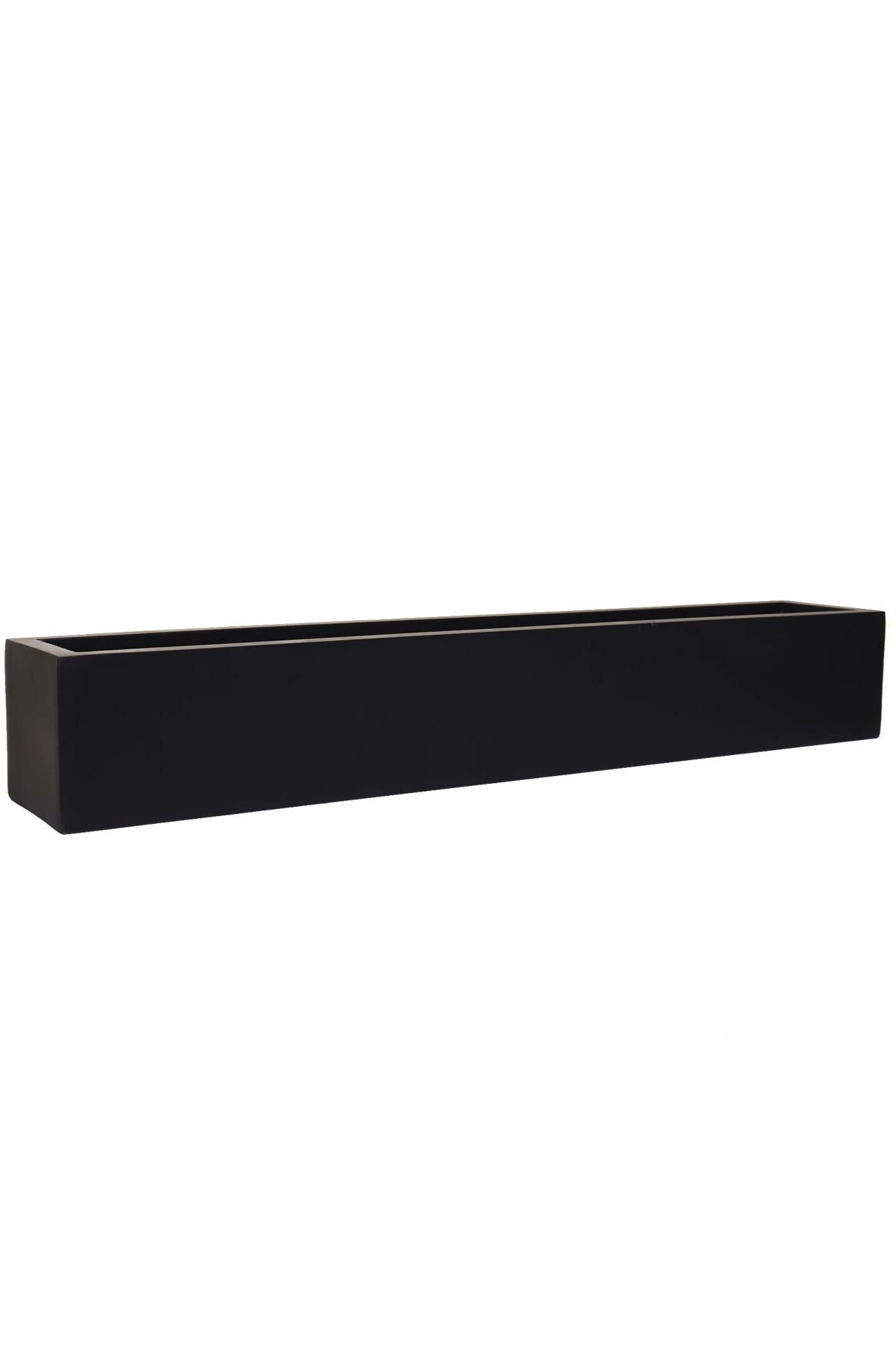 VIVANNO Balkonkasten Fiberglas FLOBO Kasten - Anthrazit Matt (1 St), 100x17x15 cm