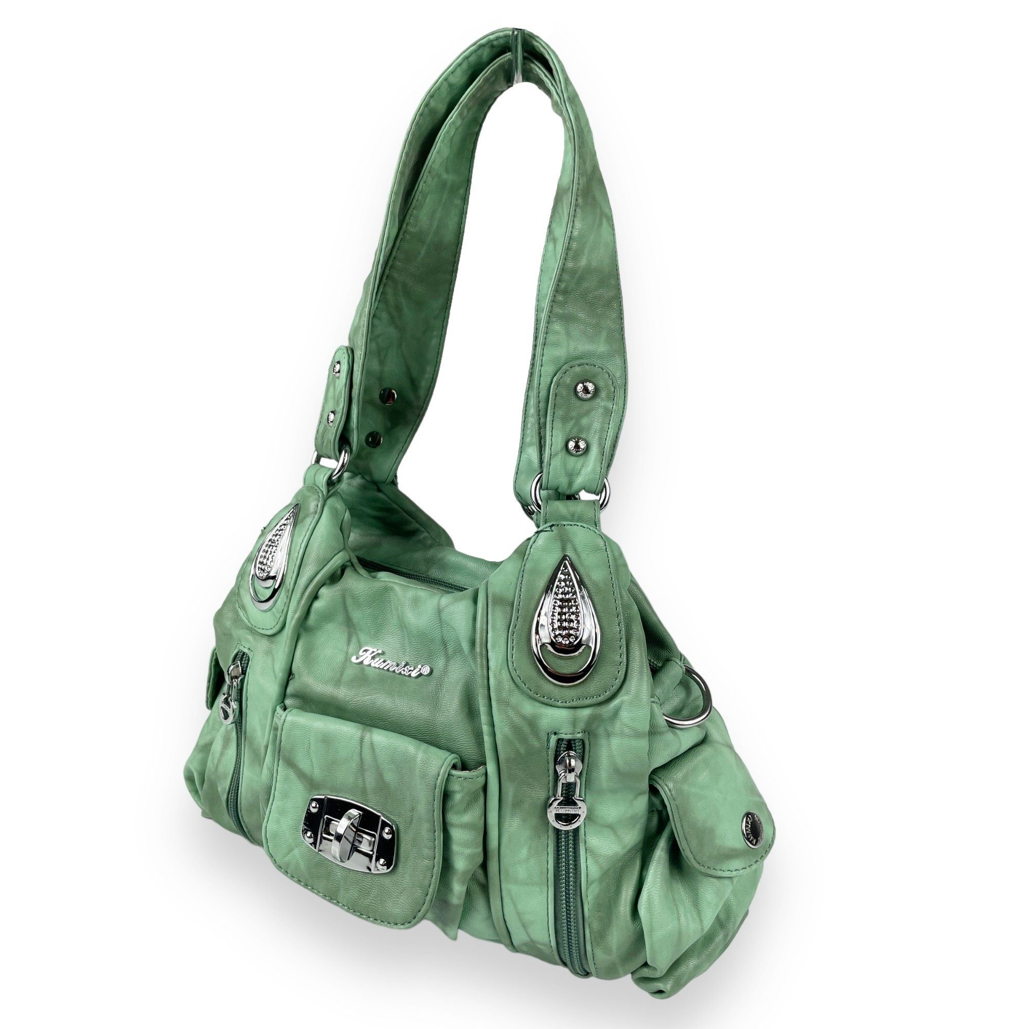 Taschen4life Schultertasche kleine Damen Schultertasche AK19227 günstig online kaufen