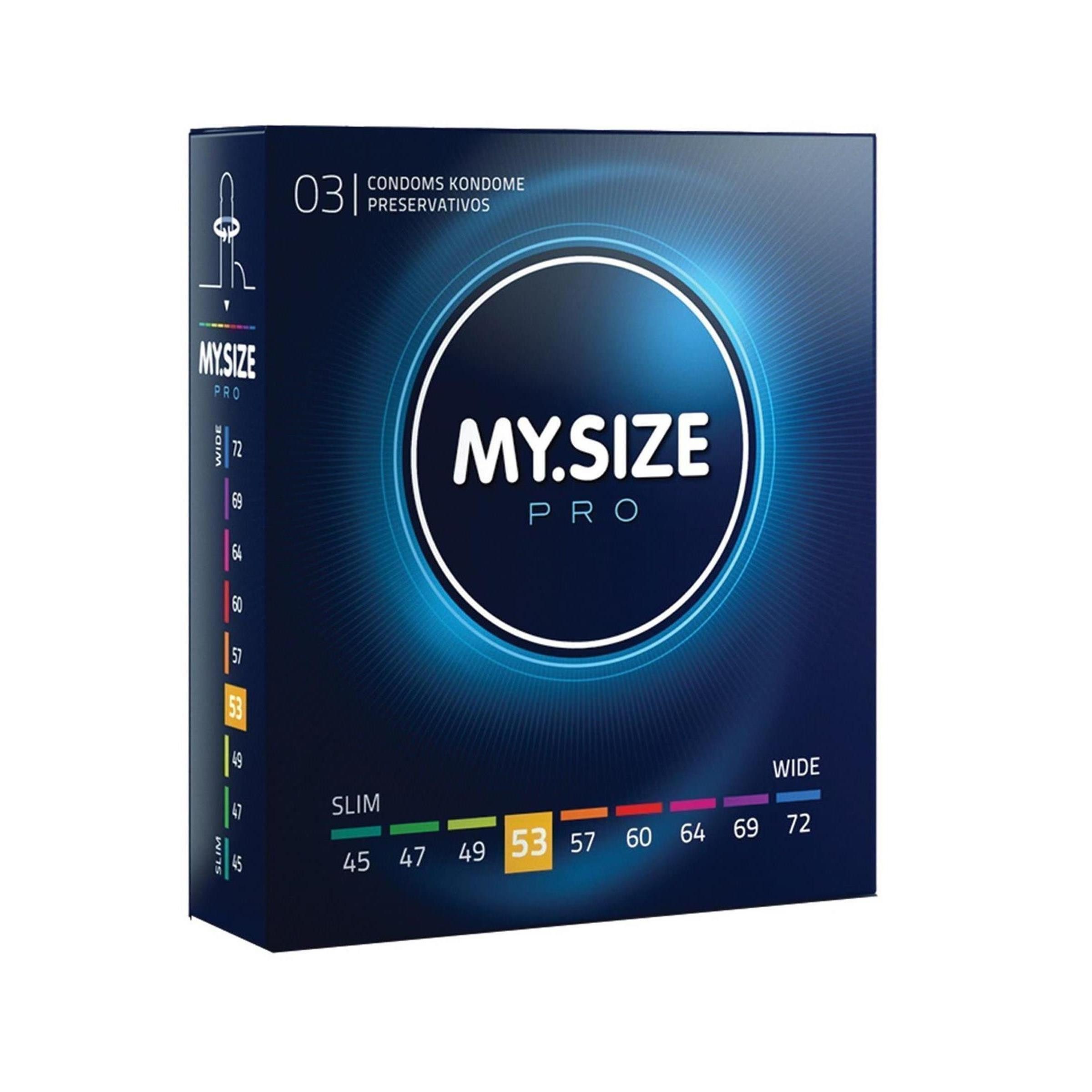 MY.SIZE XXL-Kondome MY.SIZE PRO 53 - (div. Varianten), 36 St.