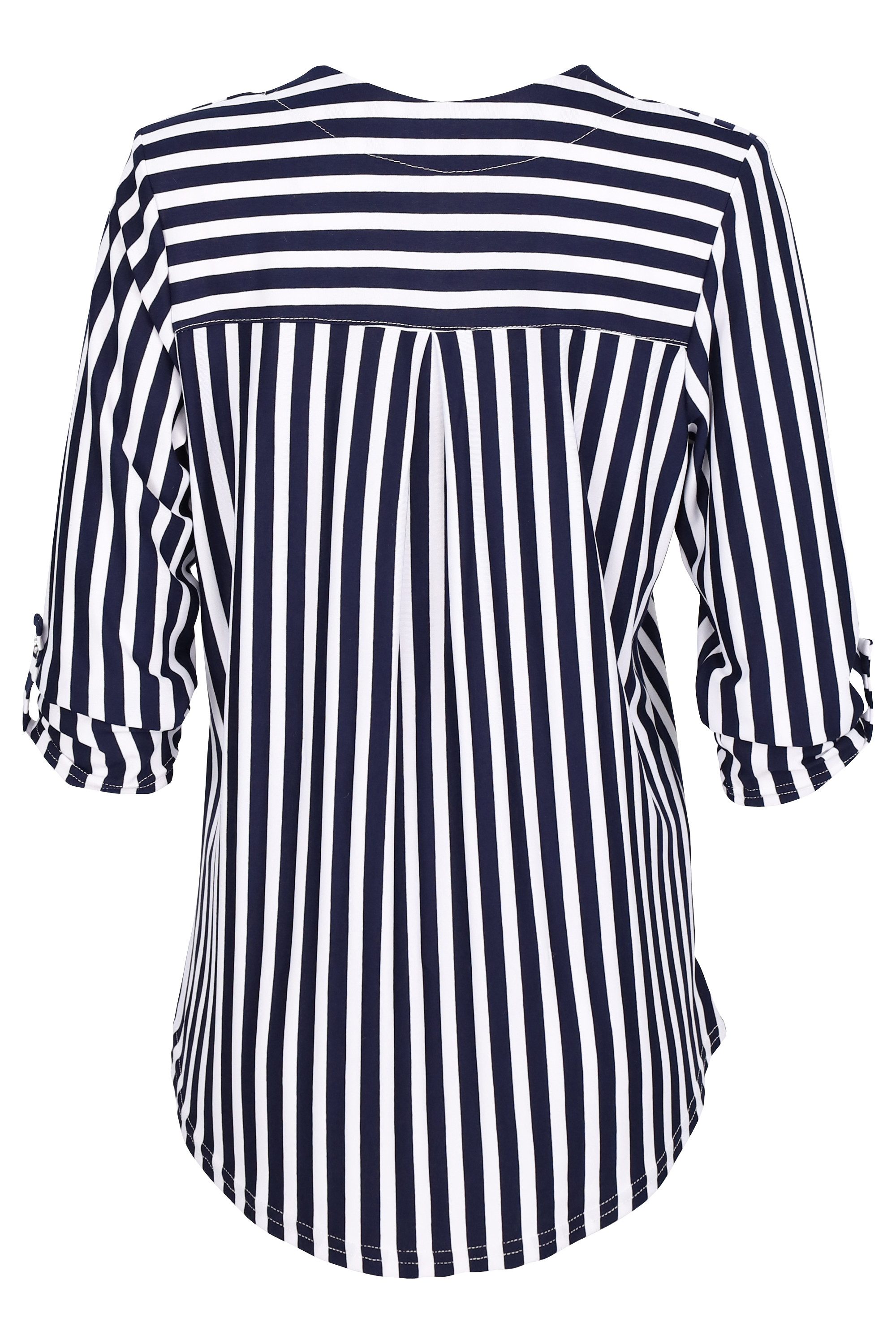 malito more than fashion Schlupfbluse Bluse Bella Vita 6666 legere basic Sh günstig online kaufen