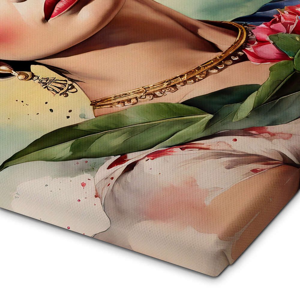 Posterlounge Wandbild Frida Kahlo im Sonnenlicht, nobelart, erhältlich als Poster, Leinwandbild, Wandsticker oder Acrylglasbild