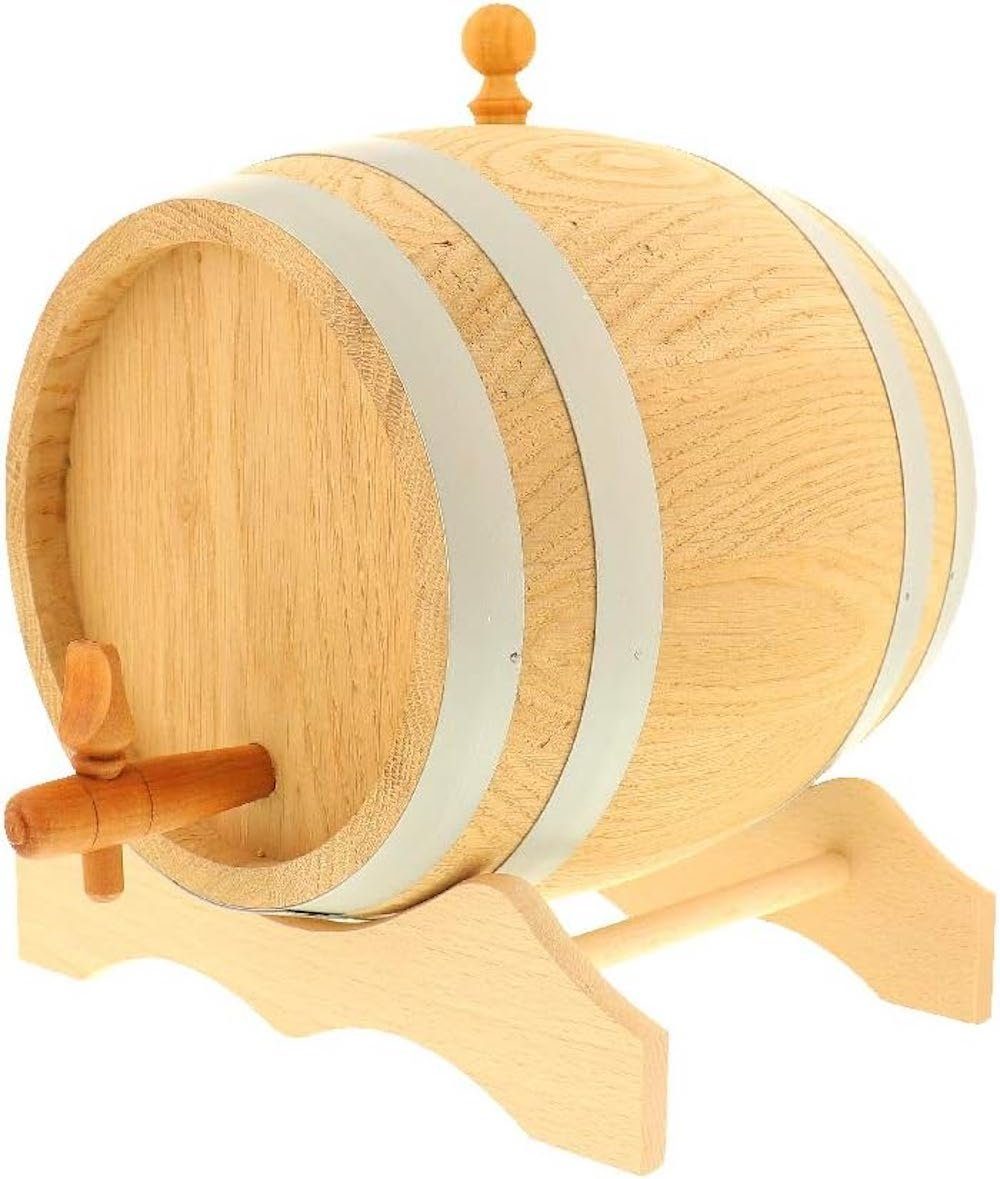 Hofmeister Holzkiste Einfass Weinfass Wiskyfass Schnapsfass 2 Liter