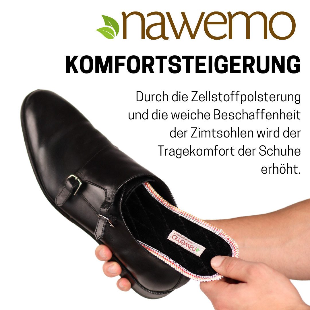 Nawemo Einlegesohlen Zimtsohlen Nawemo "Samt" (1-tlg)