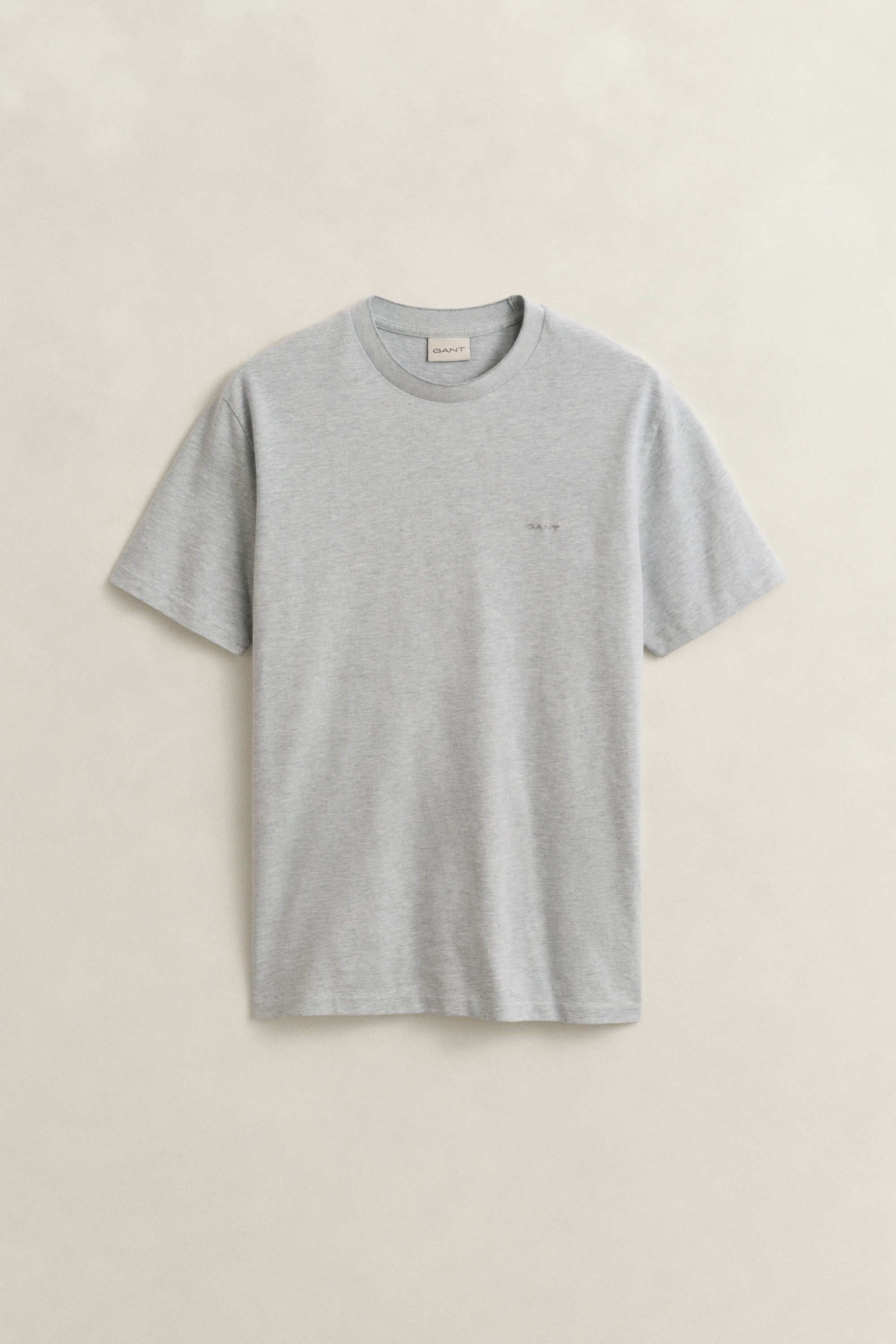 Gant T-Shirt TONE PIQUE Regular fit mit Rundhalsausschnitt – Bild 5 von 5