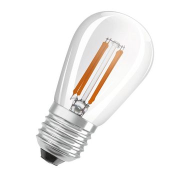 LED-Leuchtmittel Osram LED Filament Leuchtmittel Mini Edison ST45 4,8W = 33W E27 klar