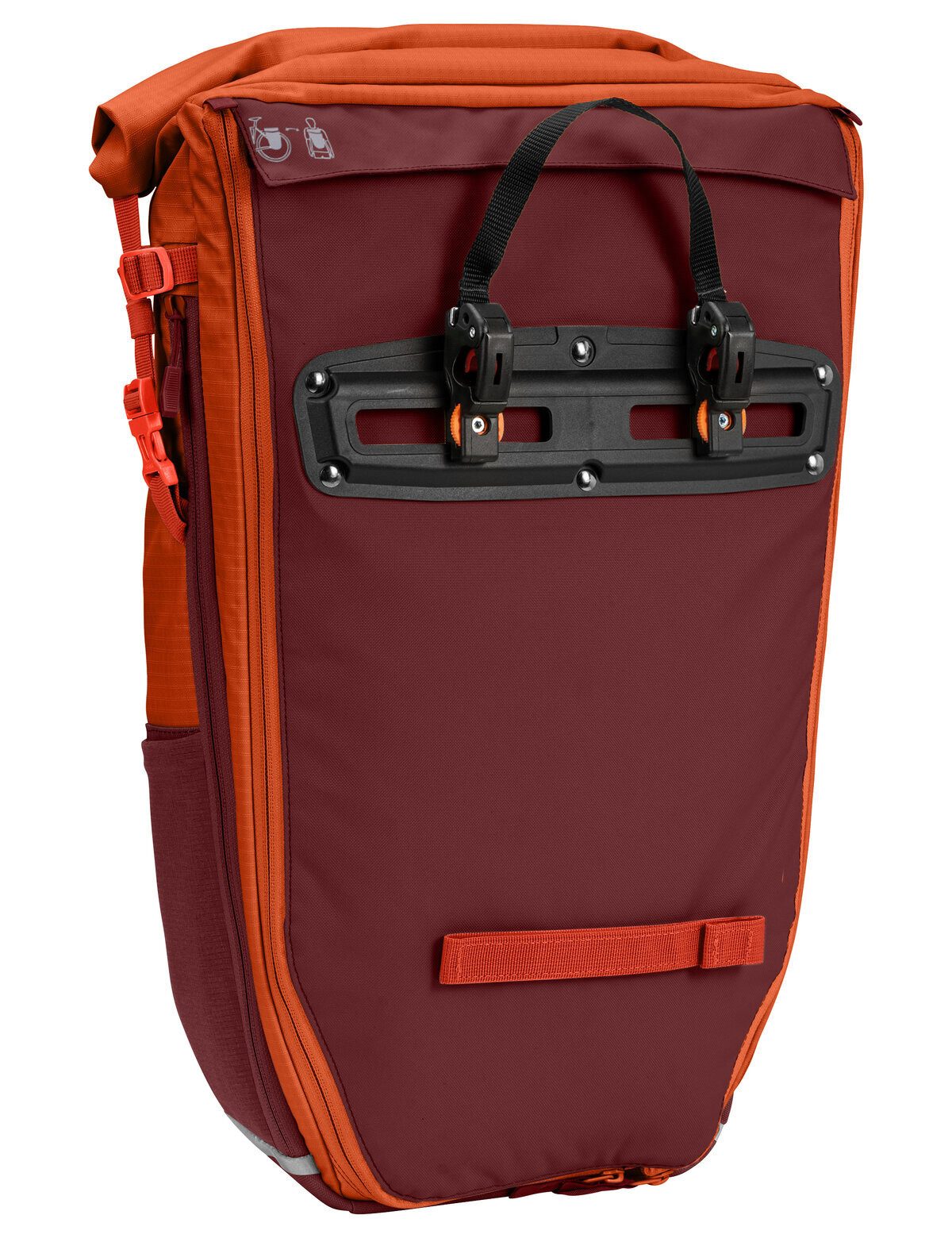 VAUDE Wanderrucksack CityGo Bike 23 II (Kein Set), modulare Fahrradtasche, zum Rucksack umbaubar