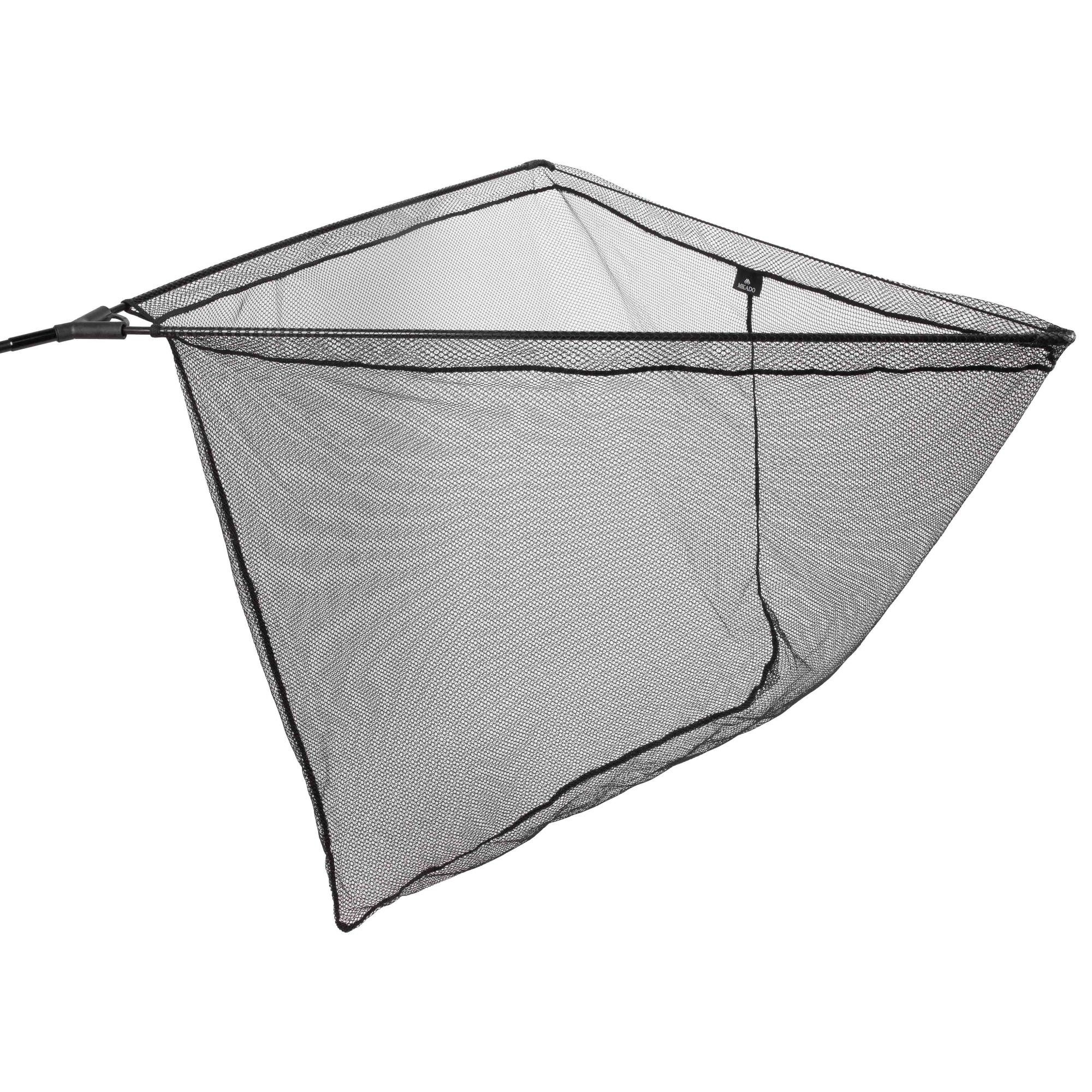 MIKADO Total Fishing Angelkescher Karpfenkescher Landing Net - Intro Carp 2 - 2 sec. 180cm - Kescher, Massiv und Robust
