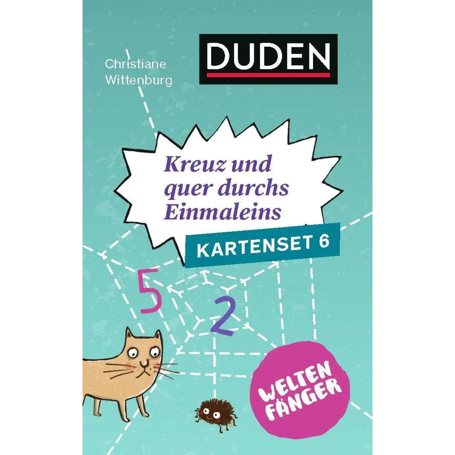 Duden Spiel Weltenfänger: Kreuz und quer durch's Einmaleins (Kartenset 6)