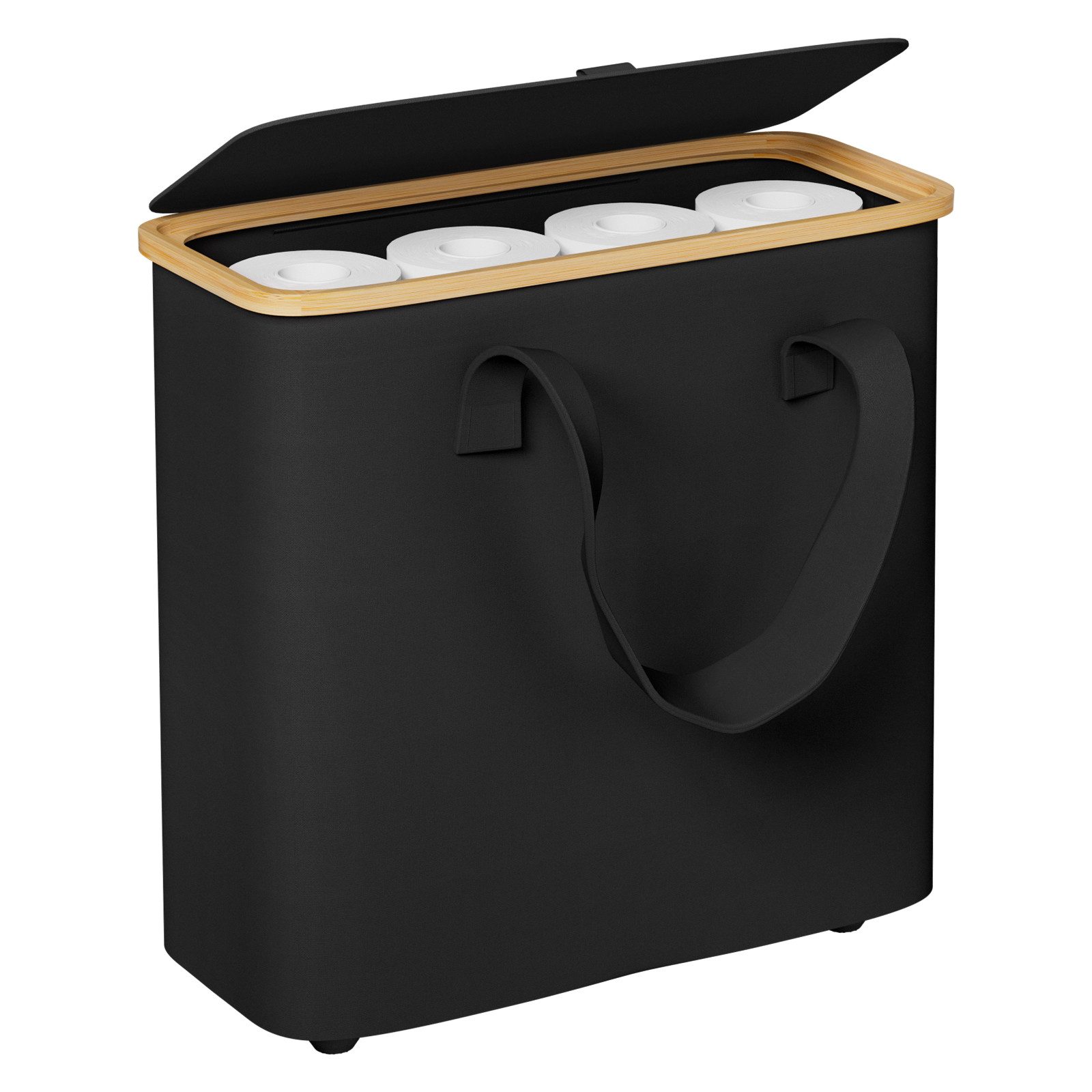 Yorbay Toilettenpapierhalter 30L Toilettenpapier Aufbewahrung Korb mit Deck günstig online kaufen