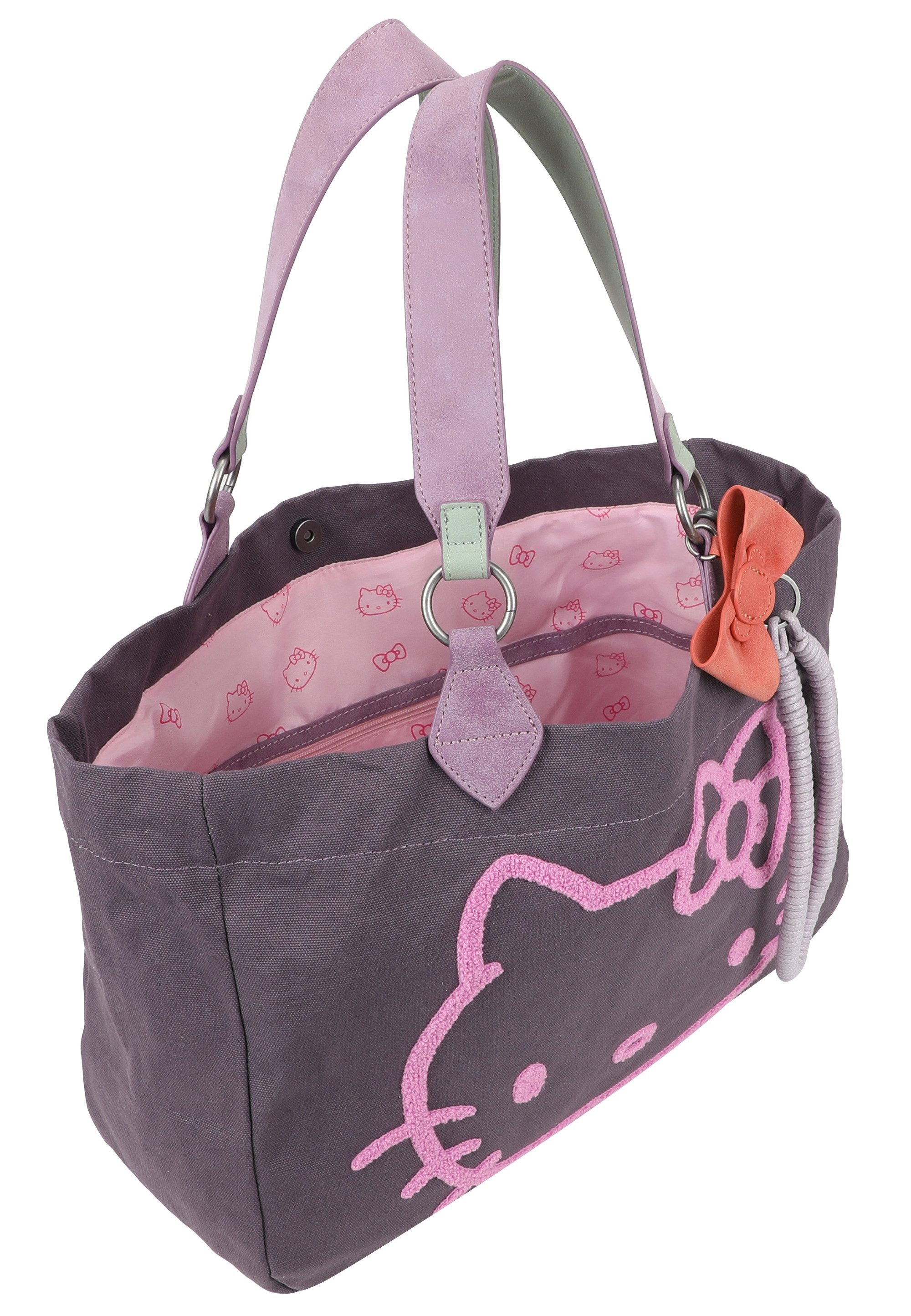 Fritzi aus Preußen Henkeltasche Izzy Medium Limited Head Flocked, im tollen Hello Kitty-Design