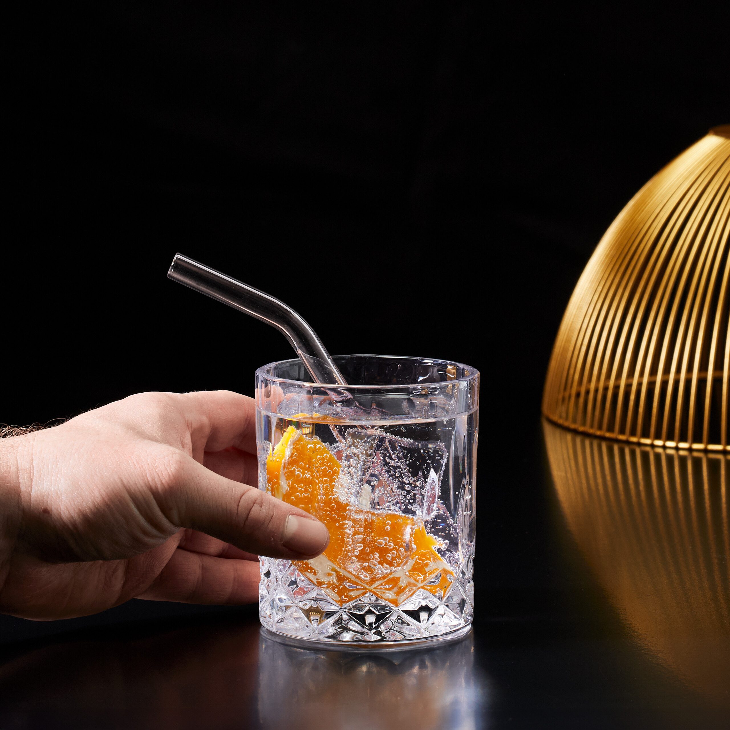 relaxdays Whiskyglas Whiskeygläser 4er Set, 4-tlg., Glas