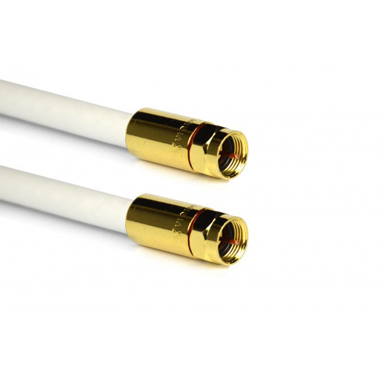PremiumX 2m Antennenkabel Digital Innenleiter CU Kompressionsstecker XCon G7 SAT-Kabel | SAT-Kabel
