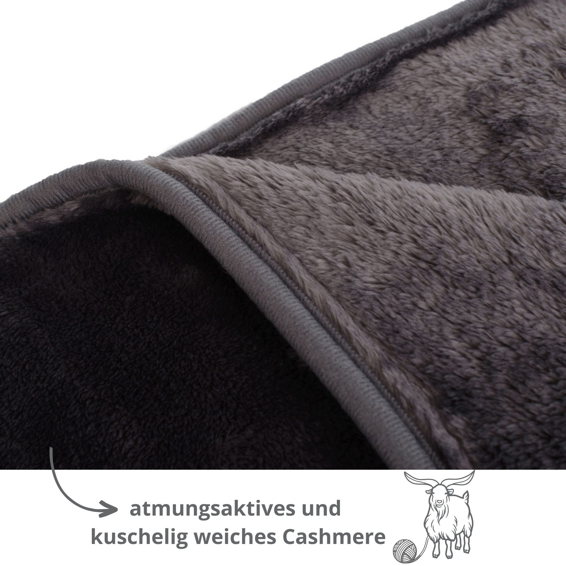 Wohndecke Kuscheldecke Cashmere Feeling, liebling, wärmeisolierend, günstig online kaufen