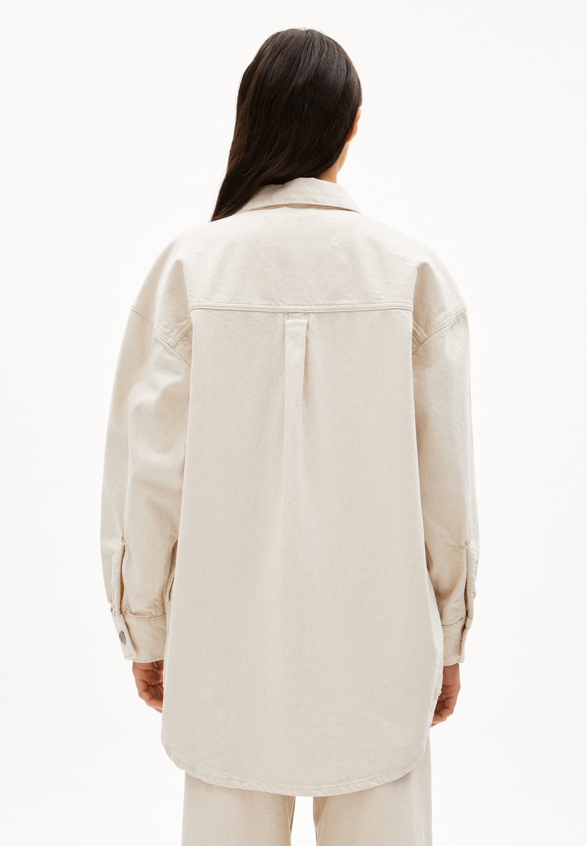 Armedangels Blouson TAALE Overshirt aus recycelter Baumwolle Oversized Fit