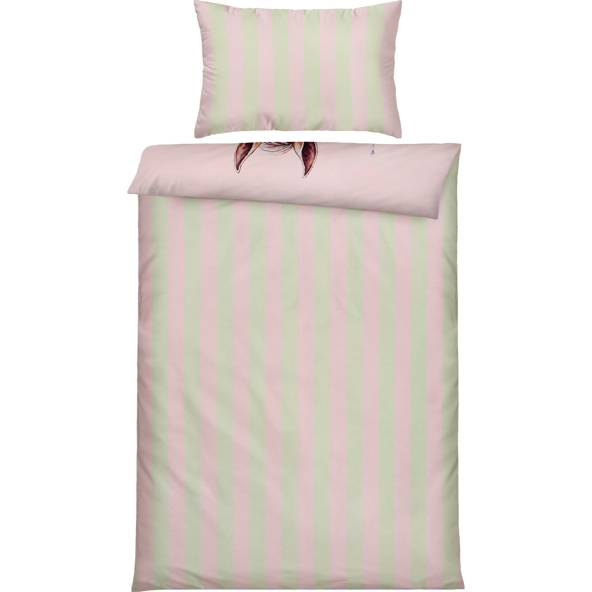 REDBEST Kinderbettwäsche Kinder-Wendebettwäsche, Polyester, Microfaser Tiermotive