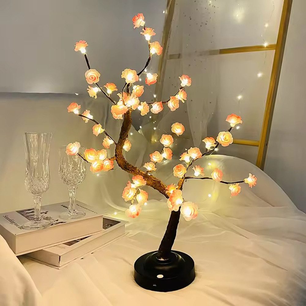 Jibenhome LED Dekolicht LED-Tisch-Bonsai-Baumlampe,LED Tischleuchte DIY,Wei günstig online kaufen