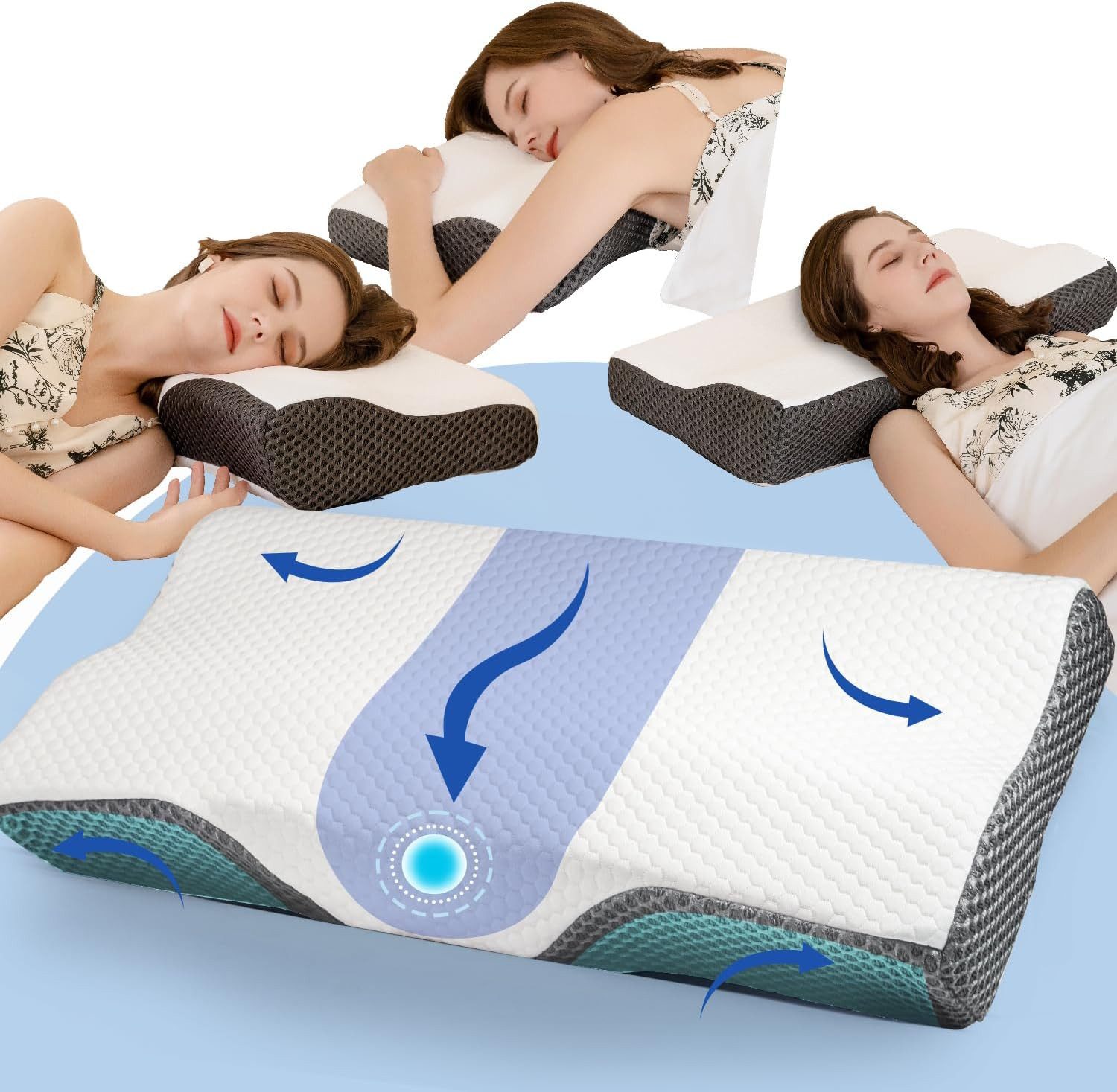 Esun Kopfkissen Memory Foam Kissen Kopfkissen, günstig online kaufen