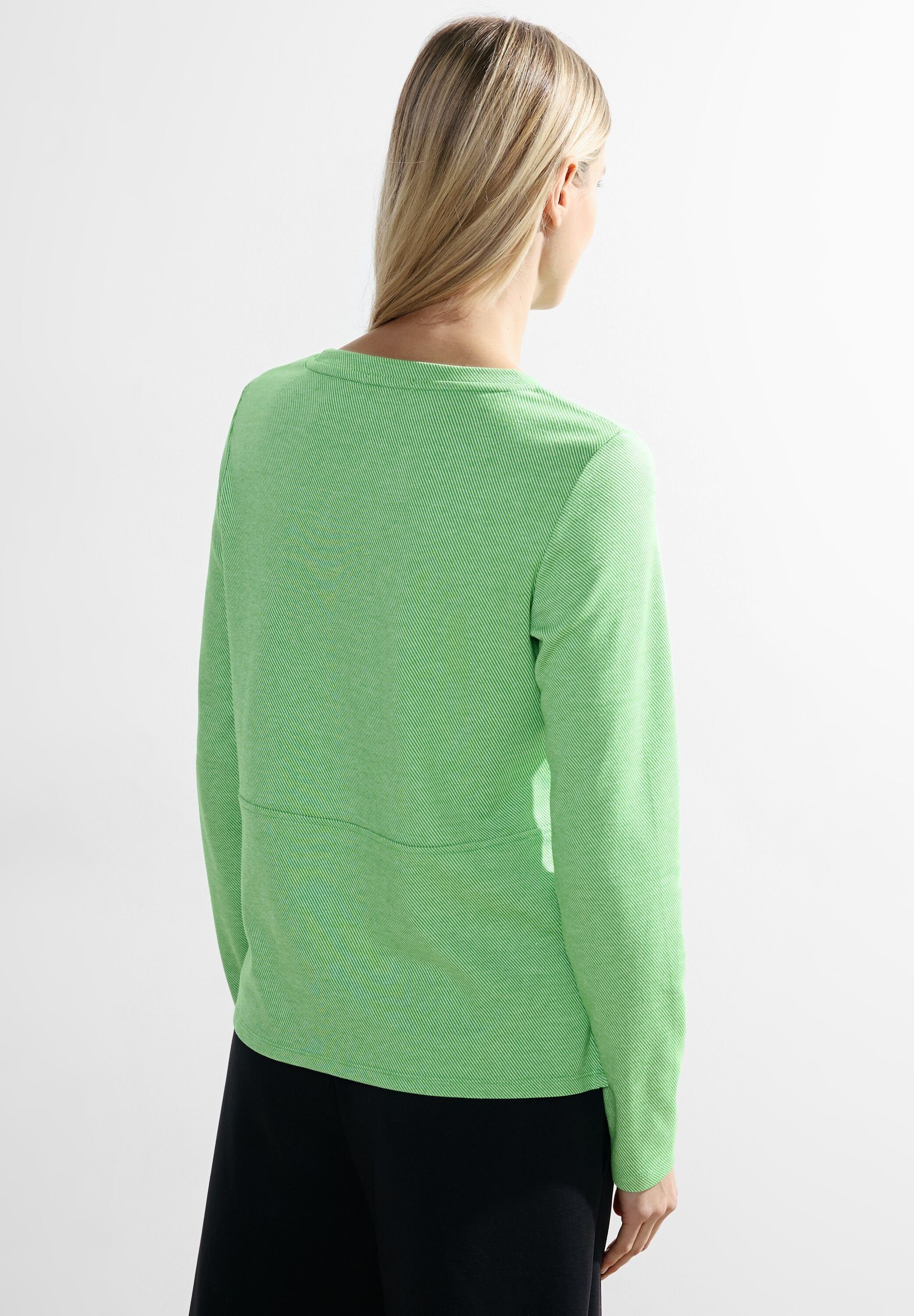 CECIL Rundhalsshirt mit Rundhalsausschnitt