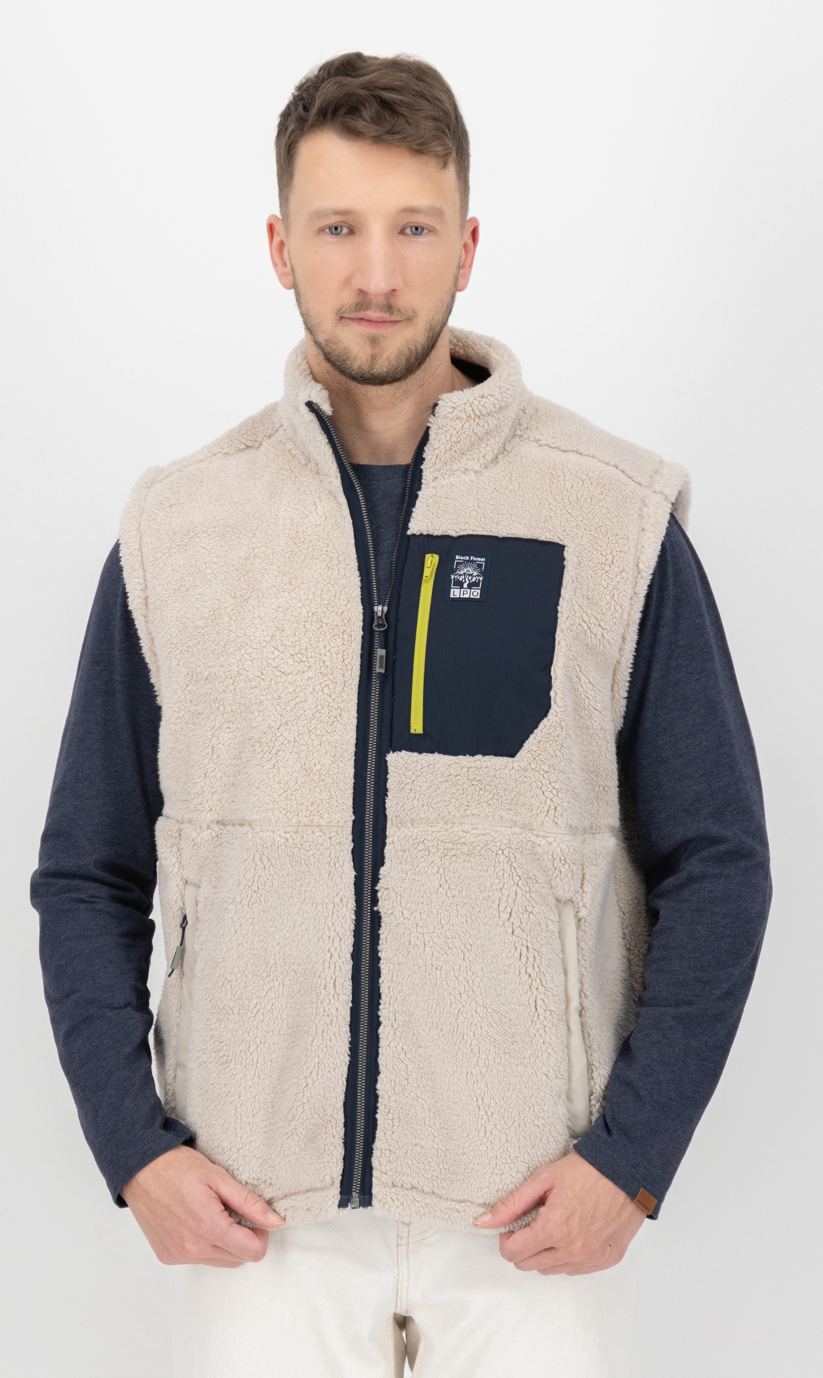 LPO Fleeceweste Ravin II mit Langhaarfleece