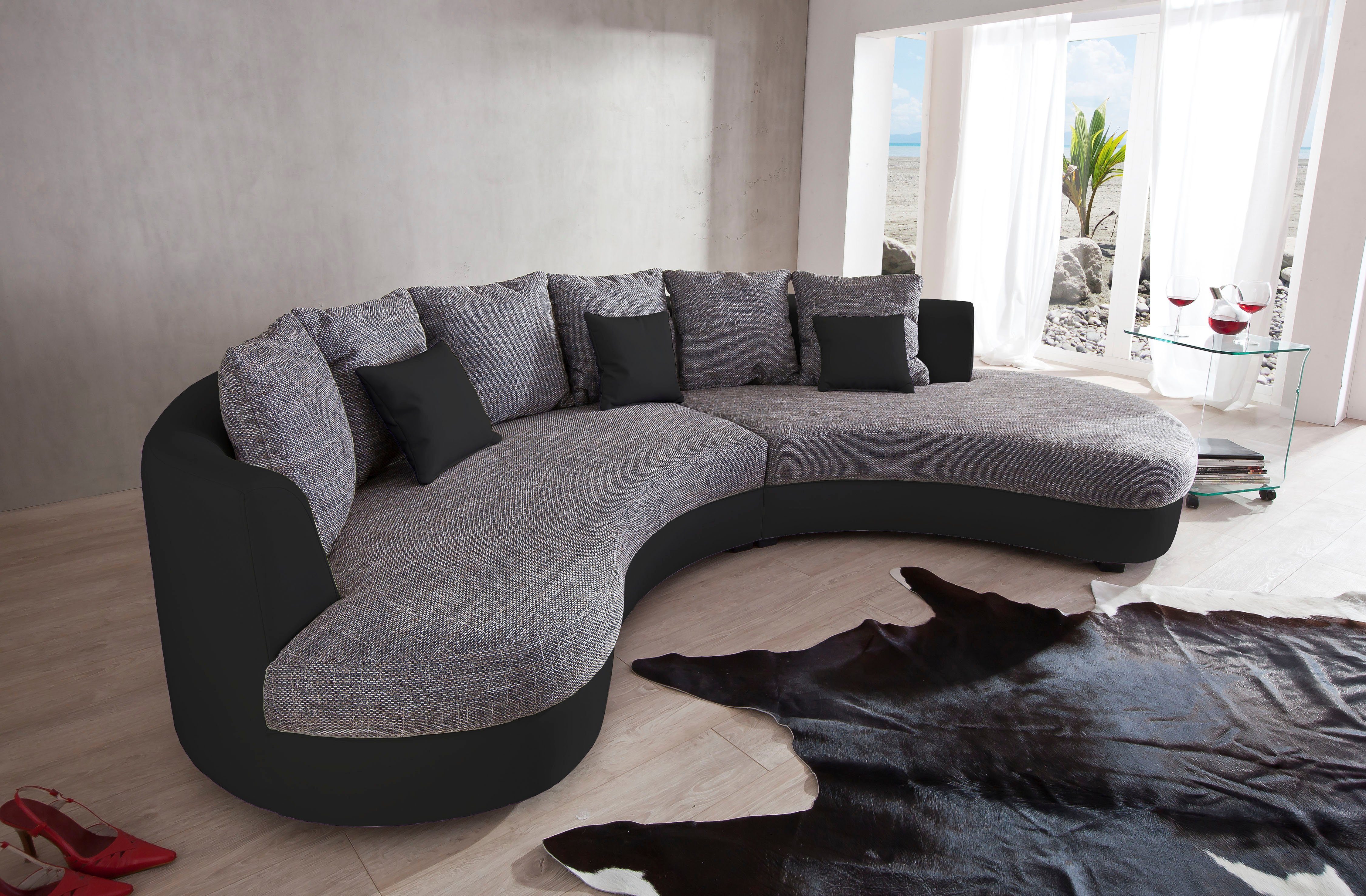 INOSIGN Ecksofa "Limoncello organische Formensprache, OTTOs Choice, L-Form" günstig online kaufen