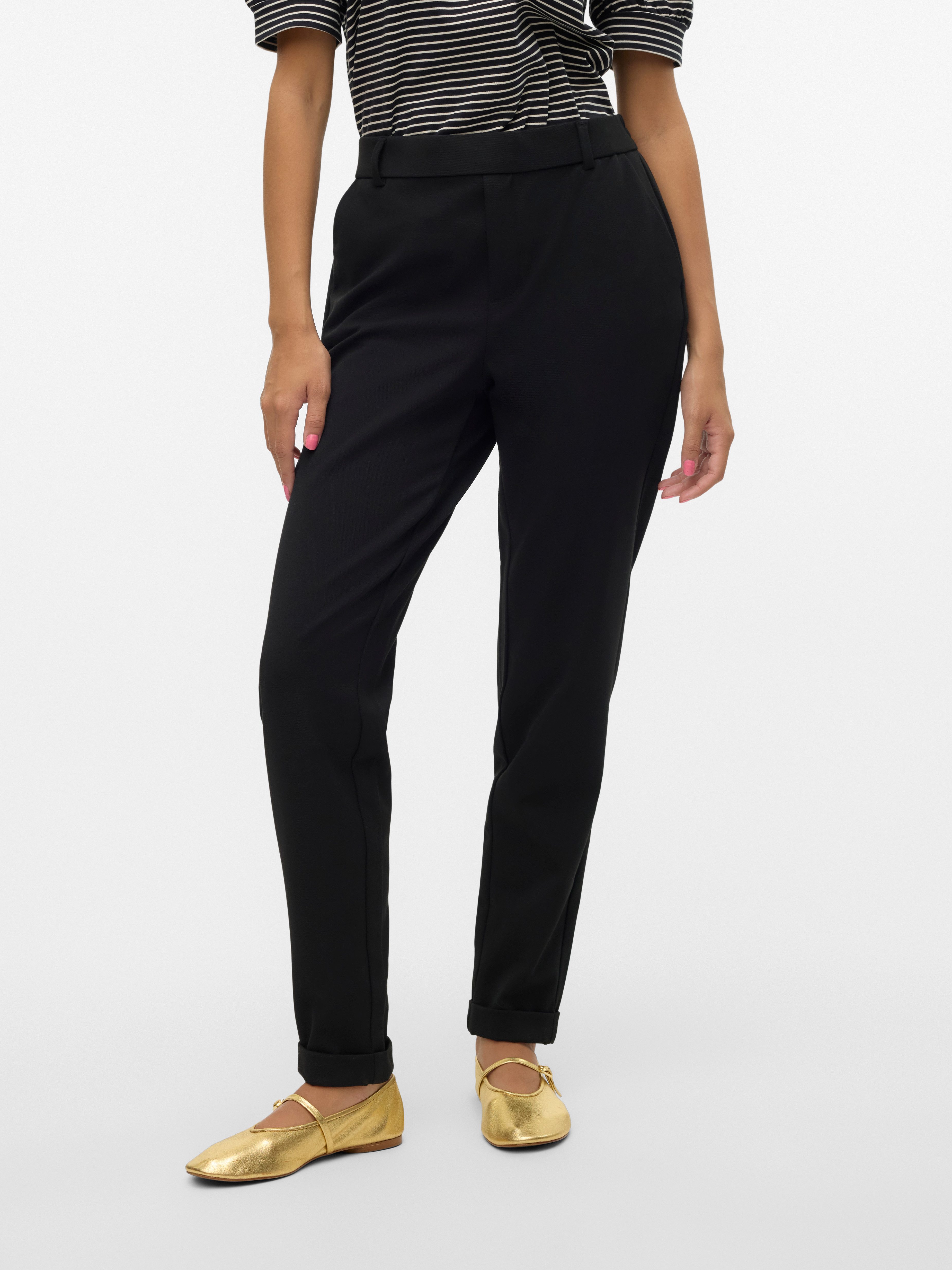 Vero Moda Anzughose VMKAYA MW LOOSE SOLID PANT günstig online kaufen