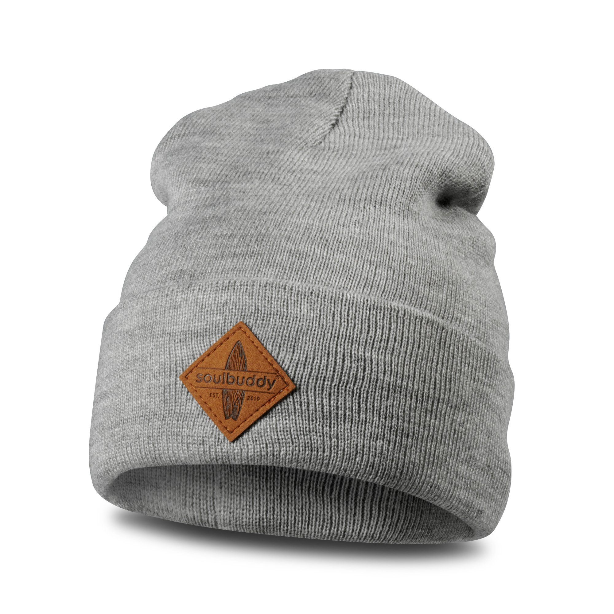 Soulbuddy Beanie Mütze Kinder, Mädchen & Jungen, Kindermütze, Strickmütze, Kinderbeanie (3 Kids Größen verfügbar, OEKO-TEX® Standard 100 zertifiziert)