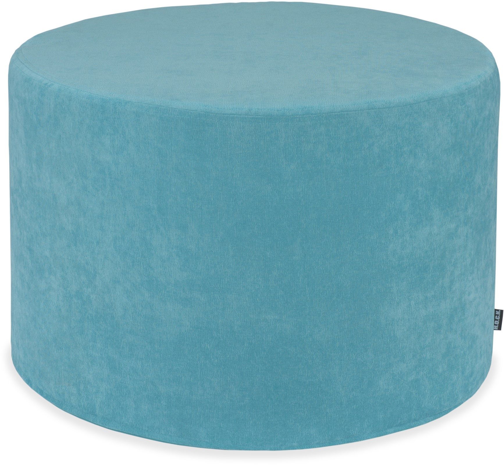 H.O.C.K. Sitzhocker H.O.C.K. Versatil Hocker rund Pouf ø60x40cm Uni türkis col. 54, Hocker, Barhocker & Sitzhocker, Schminktischhocker, Wohnzimmer Hocker