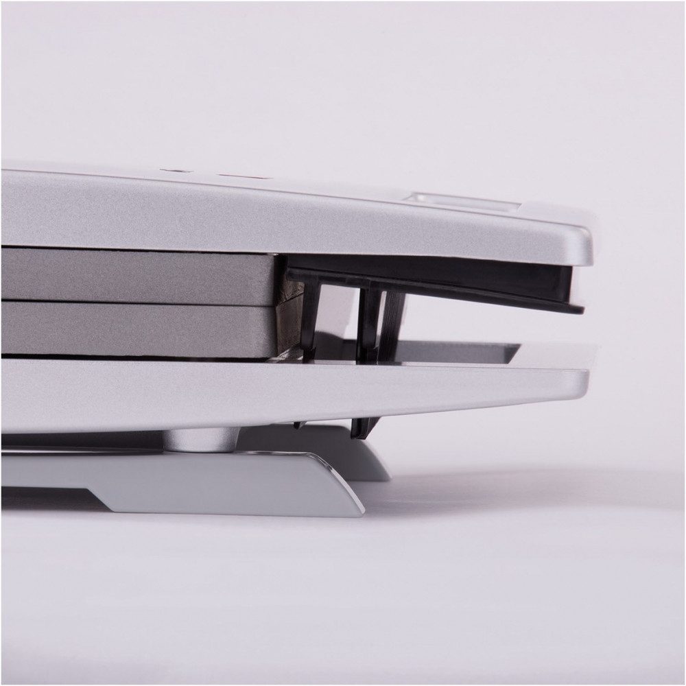 Cloer 4-in-1-Sandwichmaker Cloer 6219 Sandwichtoaster silber - Sandwichtoaster, 900 W