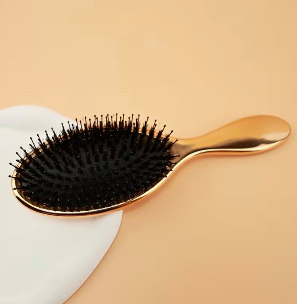 Samira Stylingbürste Curly Hair Brush Gold, Haarbürste, Locken Definieren, Entwirren,Hitzebeständig