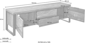 Jahnke TV-Board LOOP, Breite ca. 152 cm