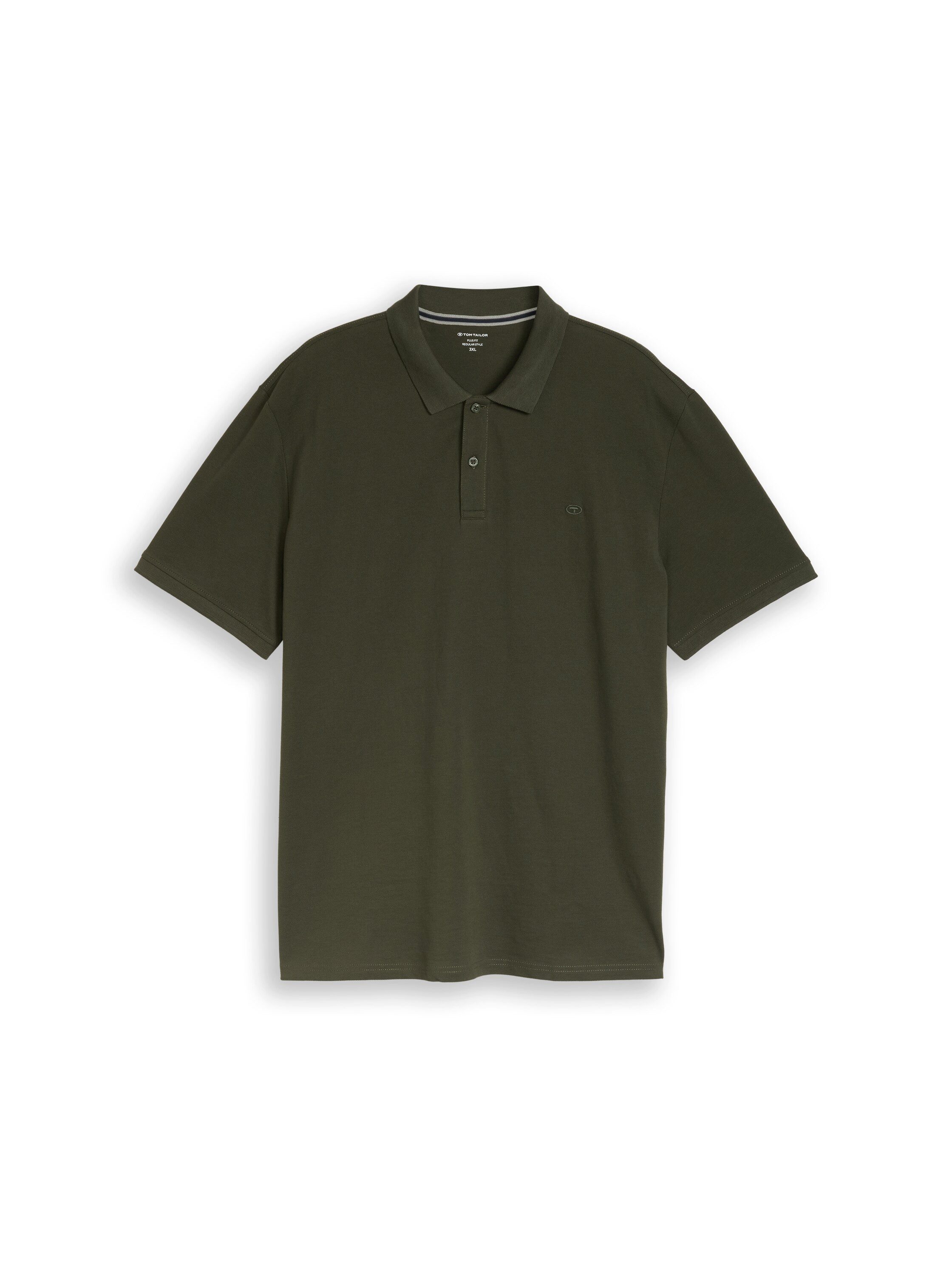 TOM TAILOR PLUS Poloshirt mit Logo-Stickerei - Große Größen – Bild 5 von 5