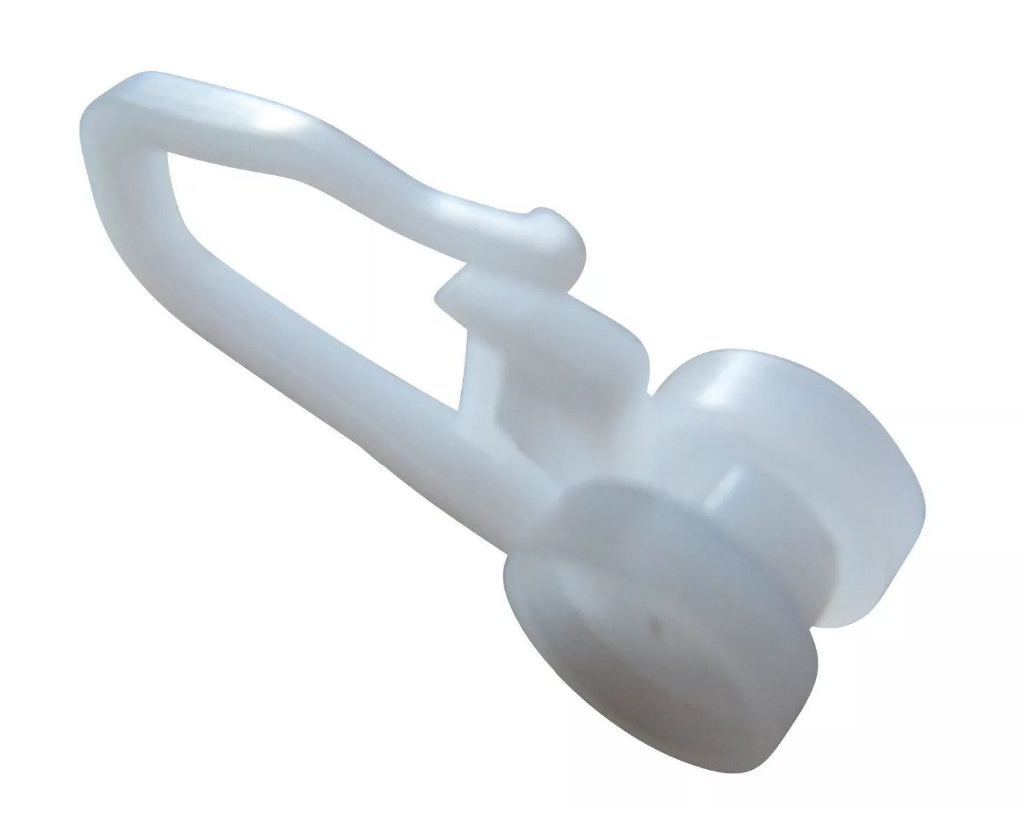 rewagi Gardinenröllchen Gardinengleiter mit Rolle Ø 7 mm, für 4 mm Laufnut, 100 Stück, Weiß, Gardinen, Gardinenschienen, Gardinenstangen, Innenlaufsysteme, Vorh – Bild 3 von 5