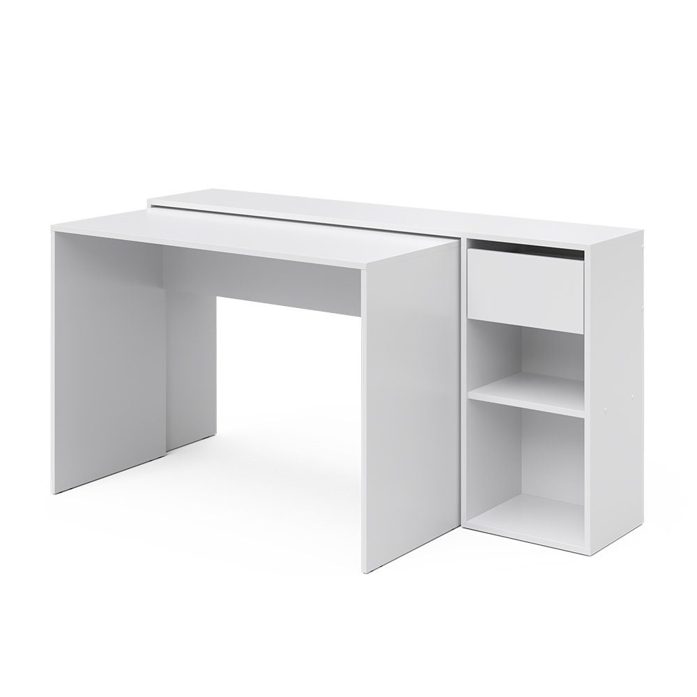 Vicco Schreibtisch »Ben Weiß Computertisch ausziehbar Arbeitstisch  Bürotisch« online kaufen | OTTO