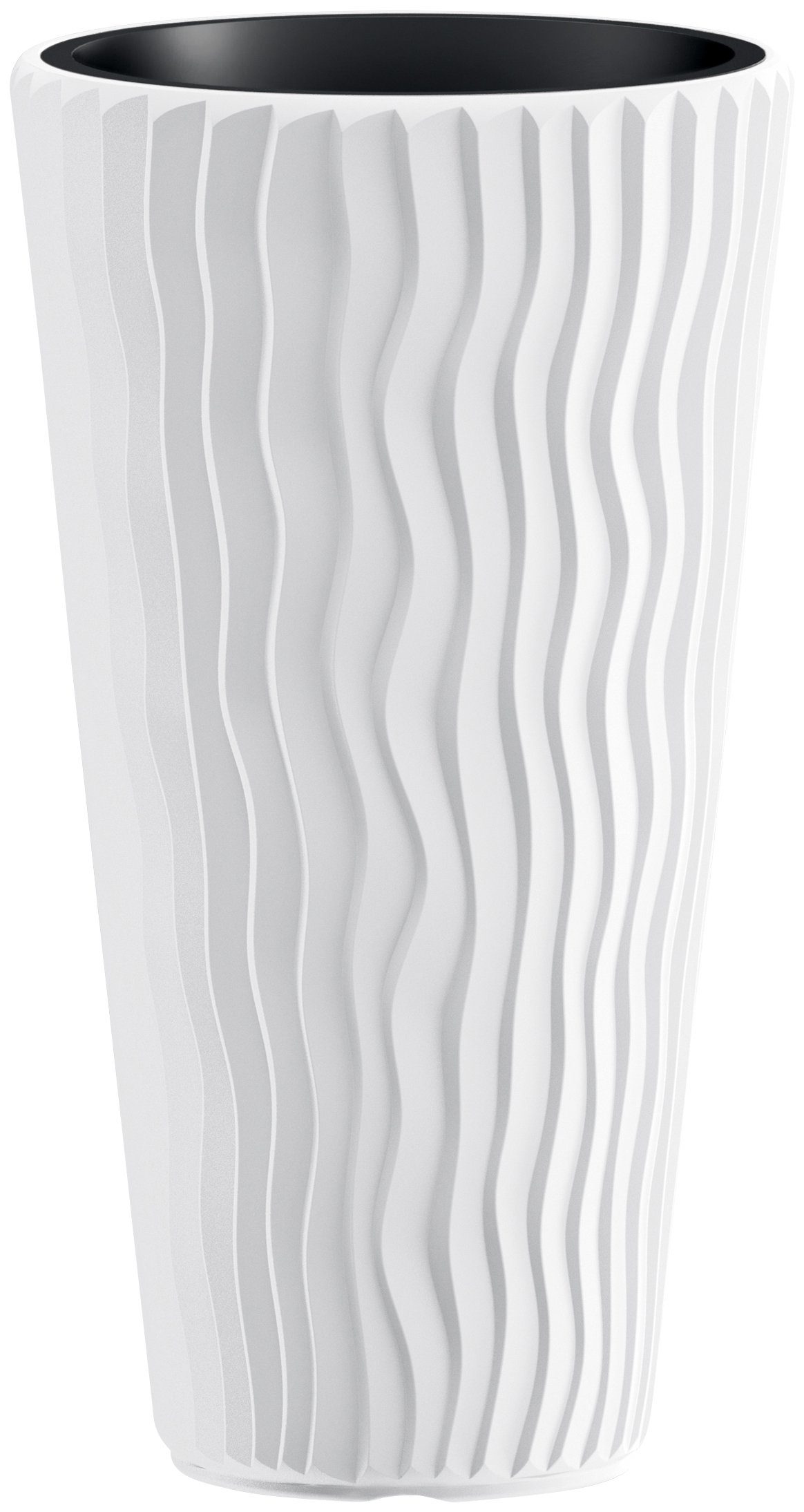 Prosperplast Pflanzkübel "Sandy Slim", UV- und frostbeständig, ØxH: 39x70,8 cm, Fassungsvermögen 45 l