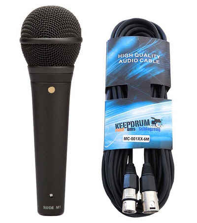 RODE Microphones Mikrofon Rode M1 Gesangsmikrofon + Mikrofonkabel