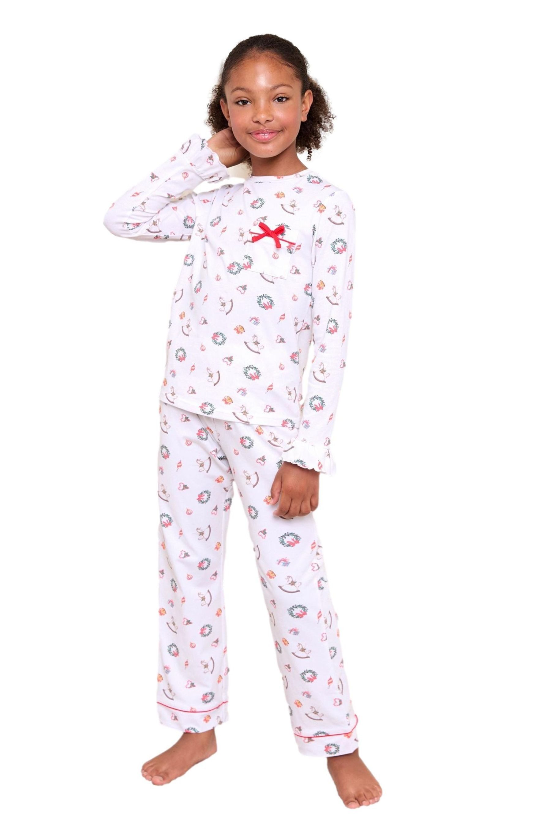 Pyjama Lipsy Weihnachtlicher Pyjama aus Jersey