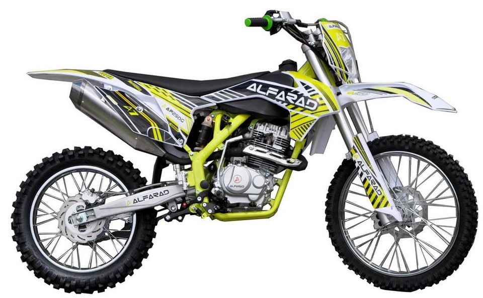 KXD Dirt-Bike 250ccm Alpharad Dirtbike Vollsross Crossbike Cross