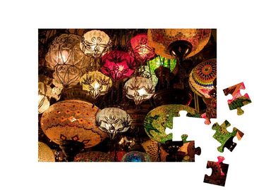 puzzleYOU Puzzle Türkische Lampen im Großen Basar, 48 Puzzleteile, puzzleYOU-Kollektionen