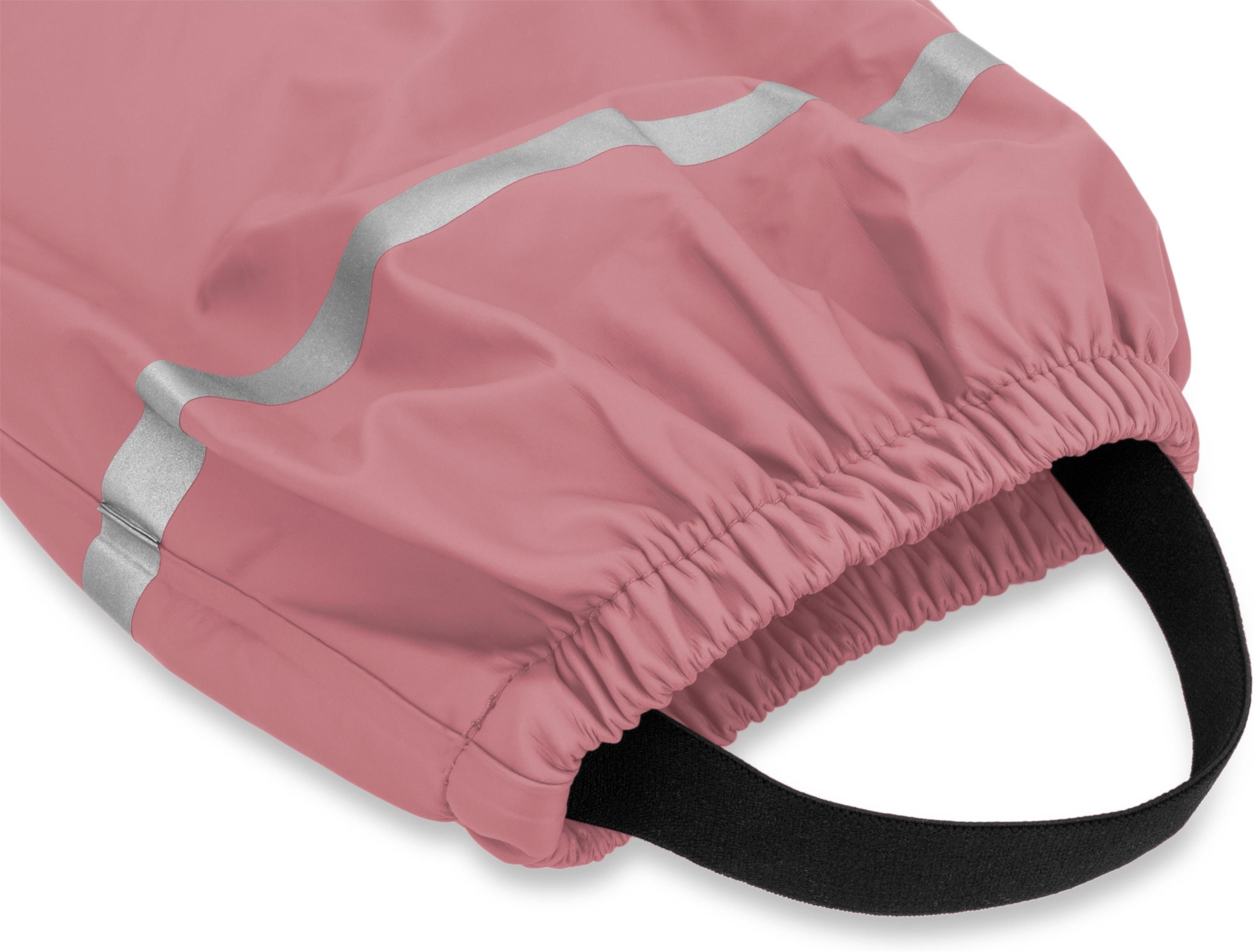 normani Regenhose Kinder Regenhose York Jungen und Mädchen - Wind- und wasserdichte Regenhose mit Reflektoren – Bild 4 von 5