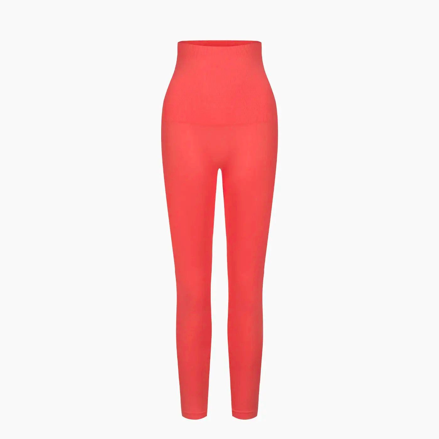 cfab Shapingleggings Seamless Shaping Leggings-Coral-XL (1-tlg)