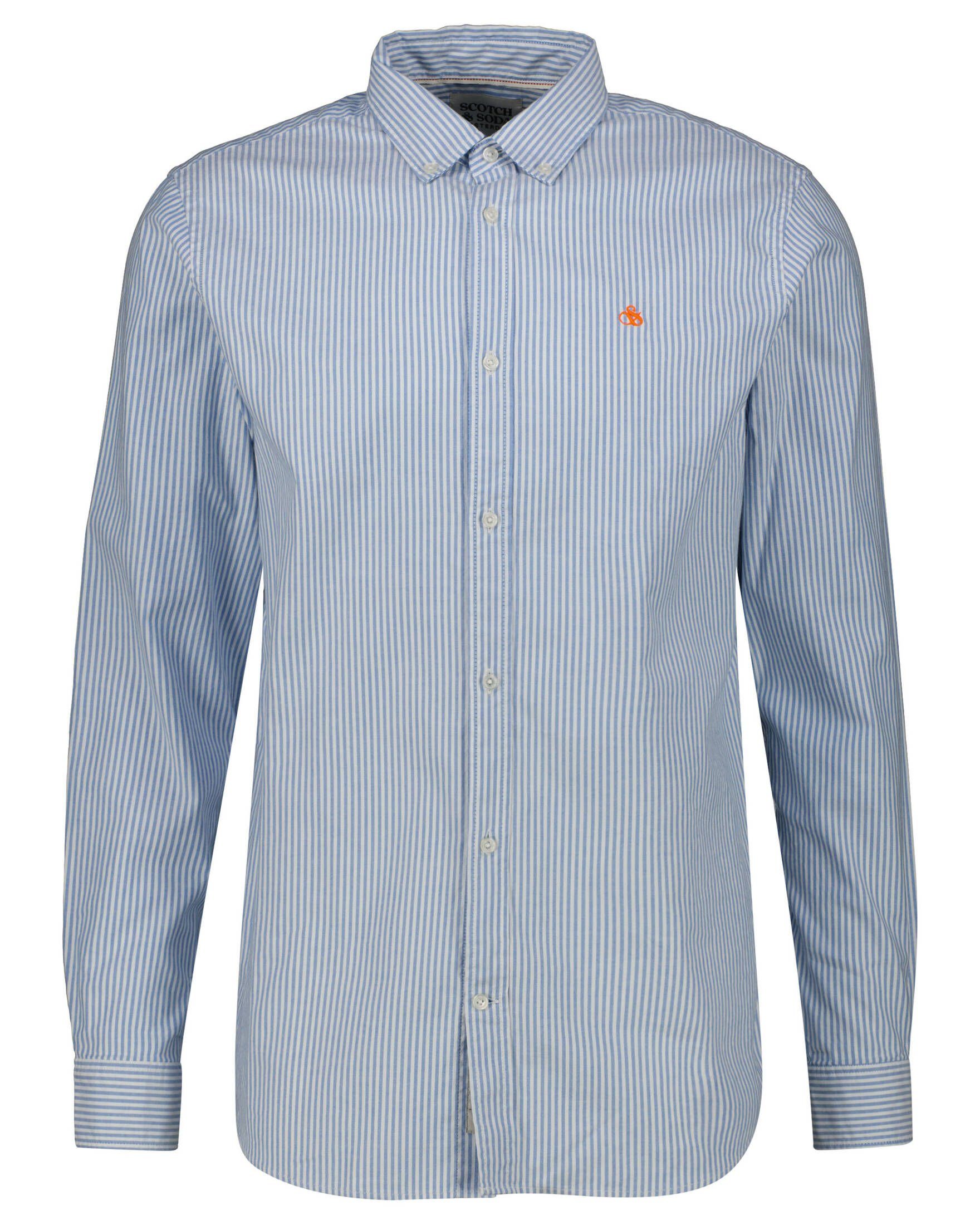 Scotch & Soda Langarmhemd Herren Hemd ESSENTIALS Regular Fit Langarm (1-tlg)
