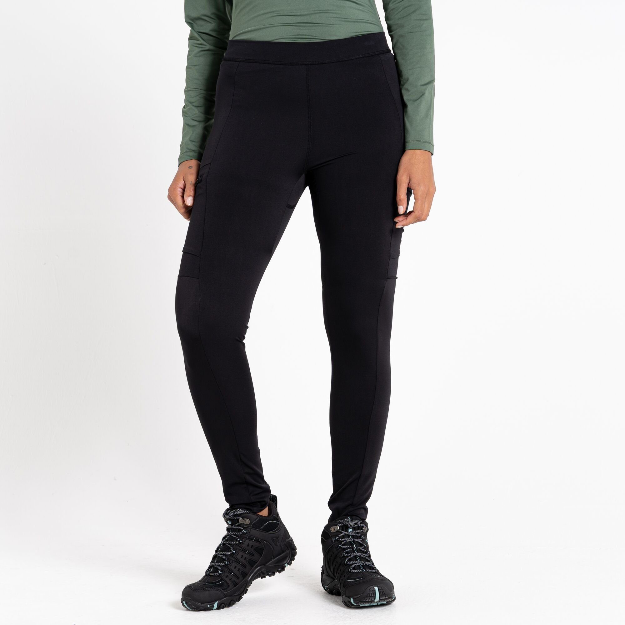 Damen, atmungsaktiv Dare2b Melodic schnelltrocknend für Black Leggings und