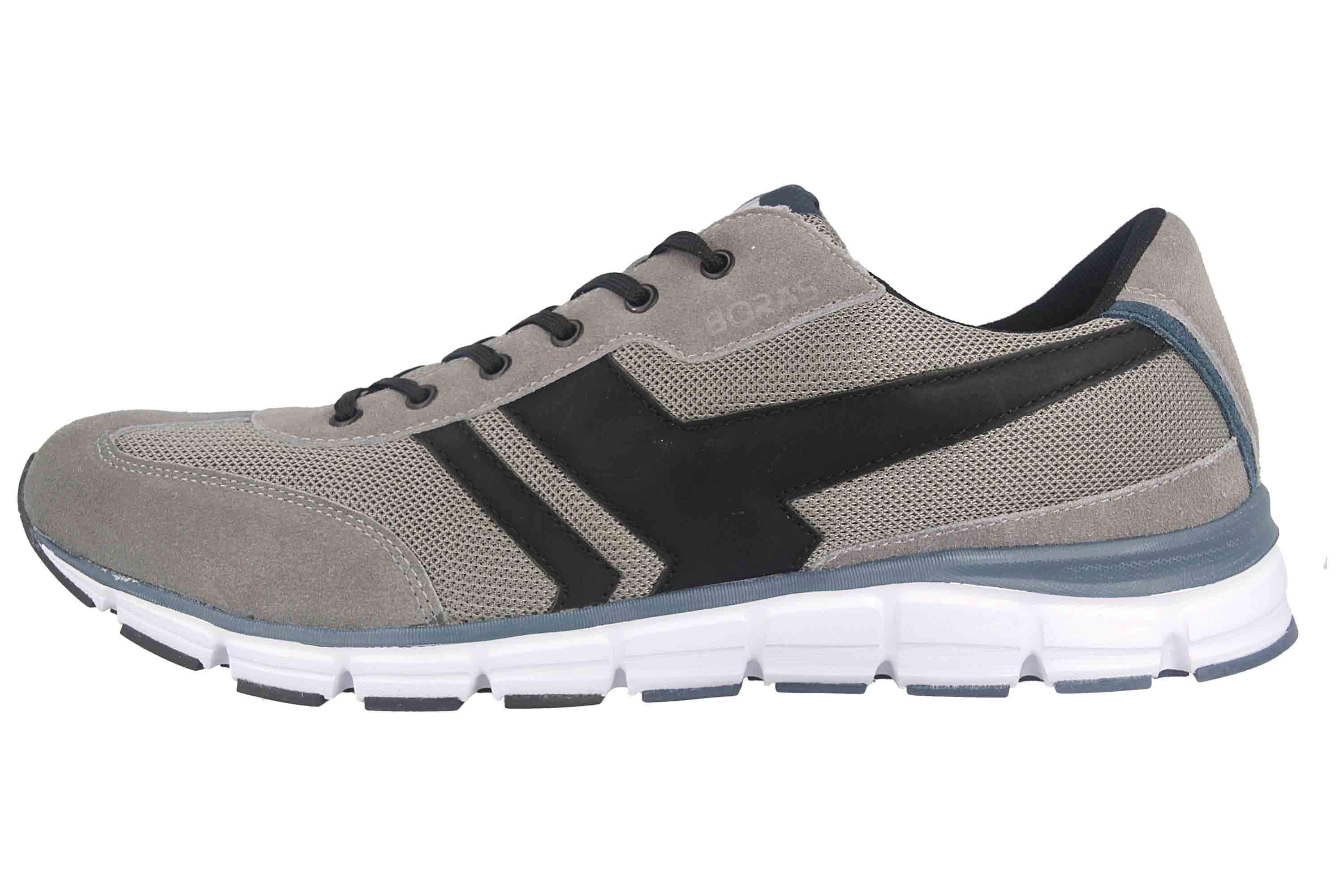 BORAS 5250-1578 grey/navy/black Sneaker