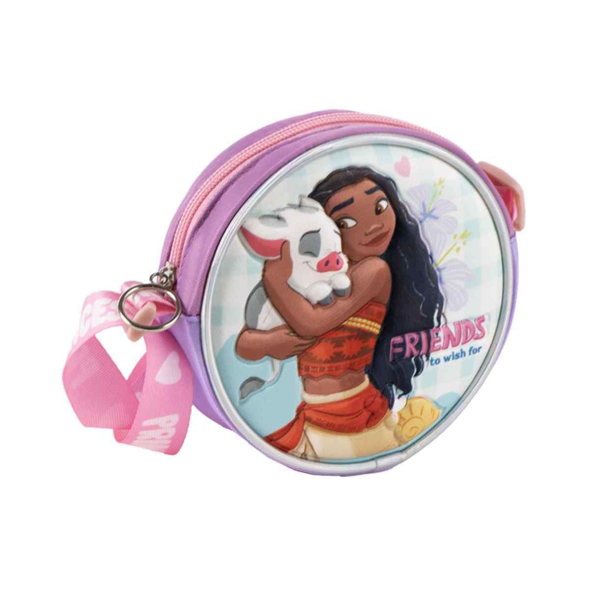 Disney Princess Schultertasche 3D Tasche für Kinder kompakte Umhängetasche