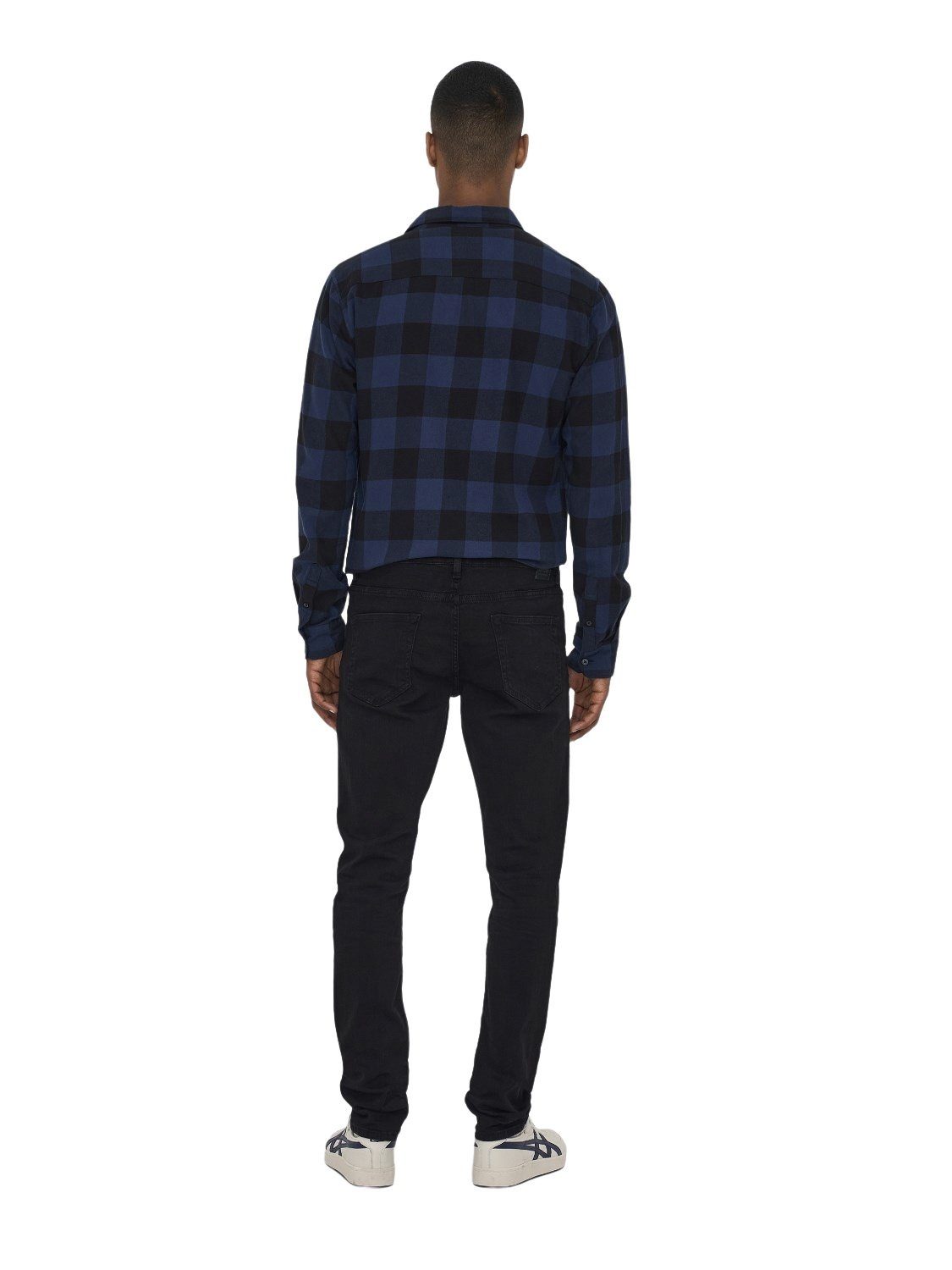 ONLY & SONS Slim-fit-Jeans ONSLOOM BLACK DCC 0448 mit Stretch